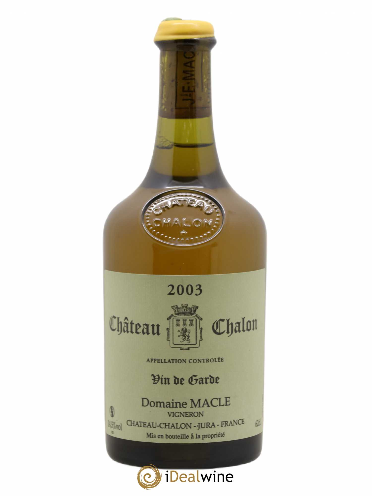 Château-Chalon Jean Macle Jean Macle 2003 - Posten von 1 Flasche - 0