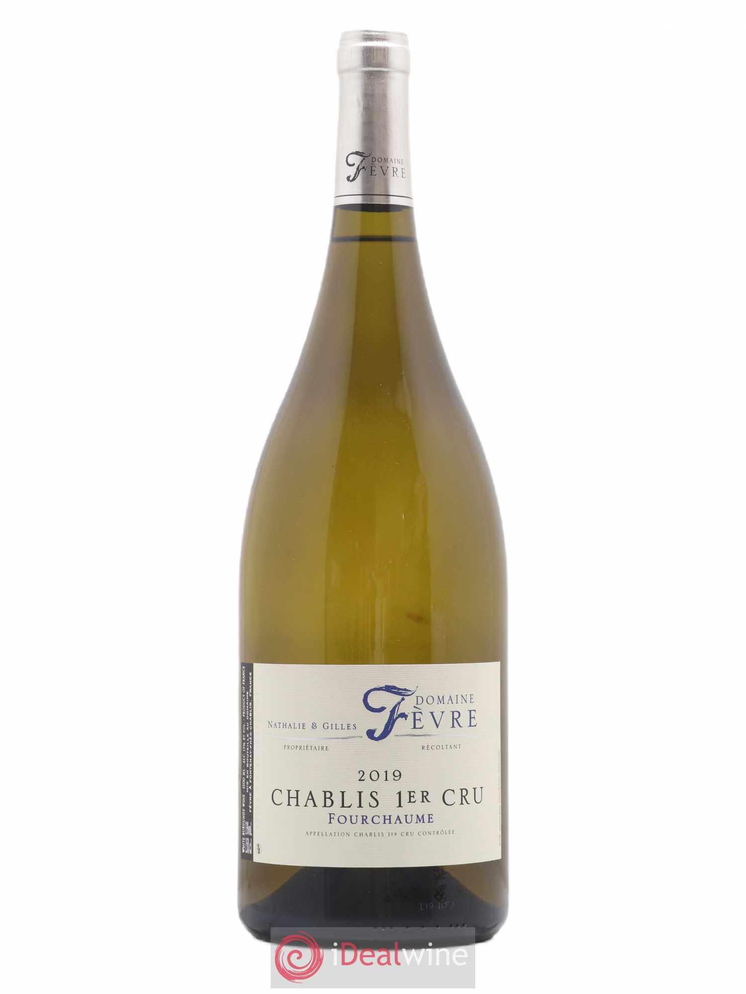 Chablis 1er Cru Nathalie et Gilles Fèvre 2019 - Posten von 1 Magnum - 0