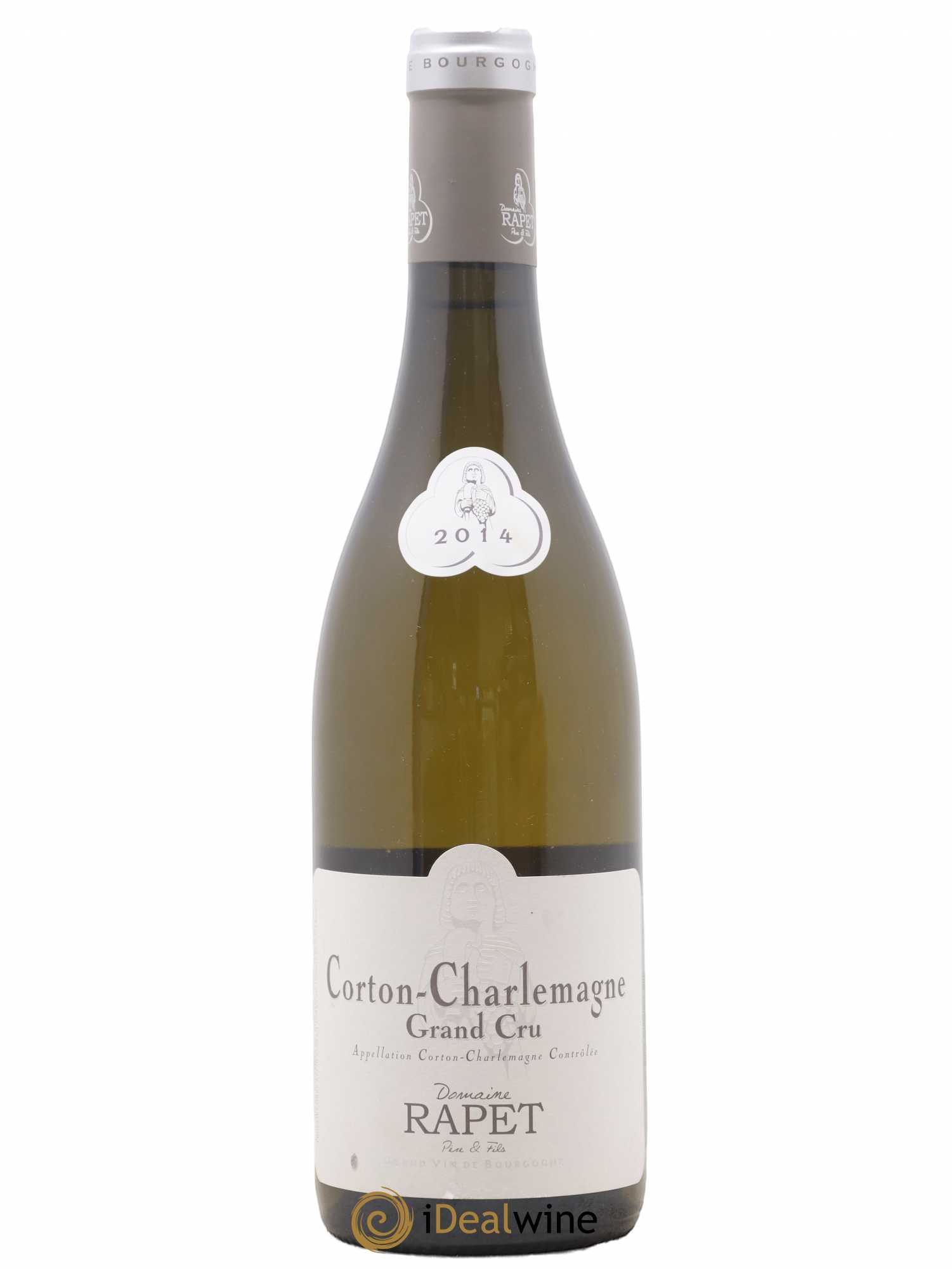 Corton-Charlemagne Grand Cru Rapet Père & Fils 2014 - Lot de 1 bouteille - 0