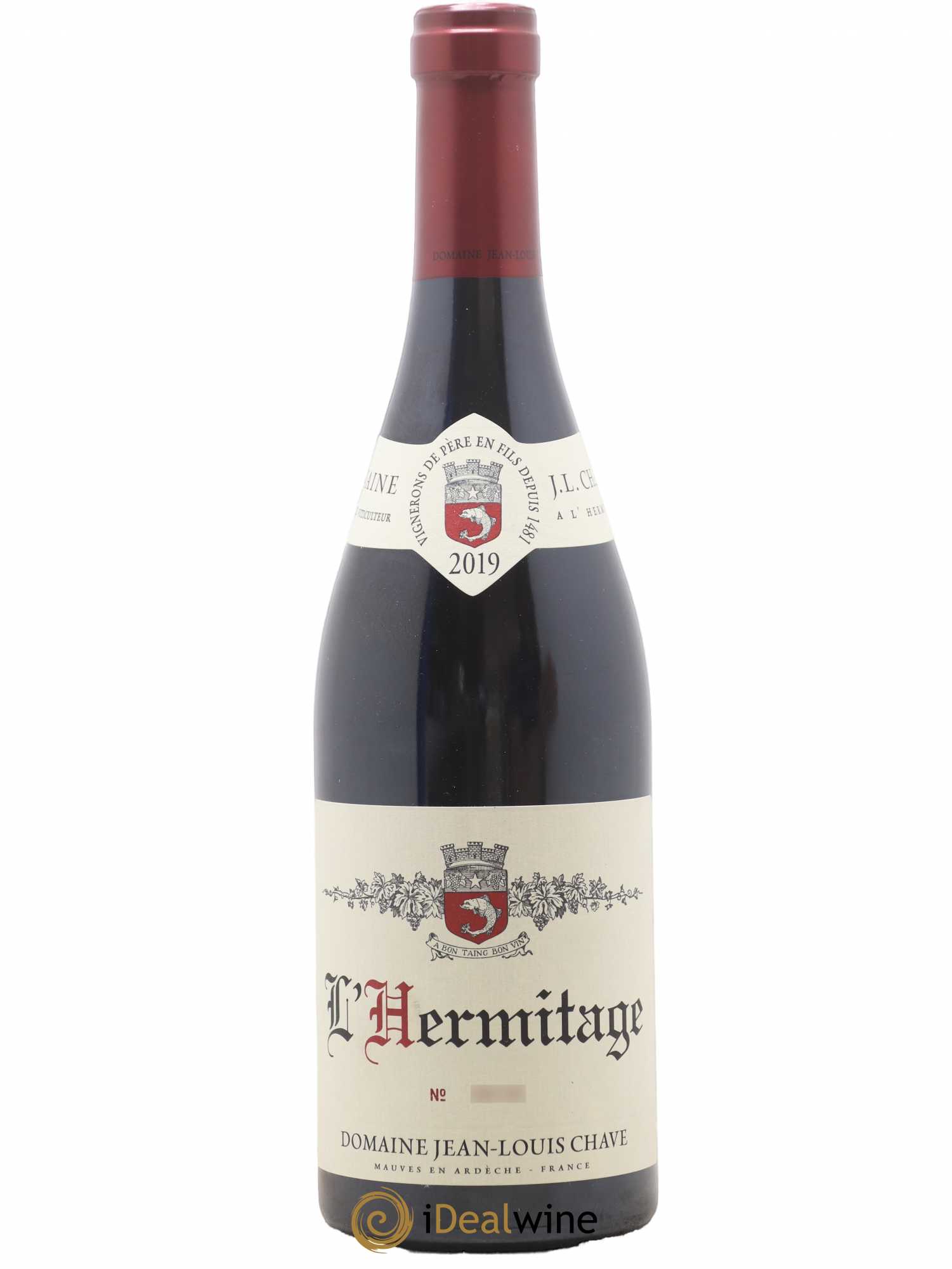 Hermitage Jean-Louis Chave 2019 - Lot de 1 bouteille - 0