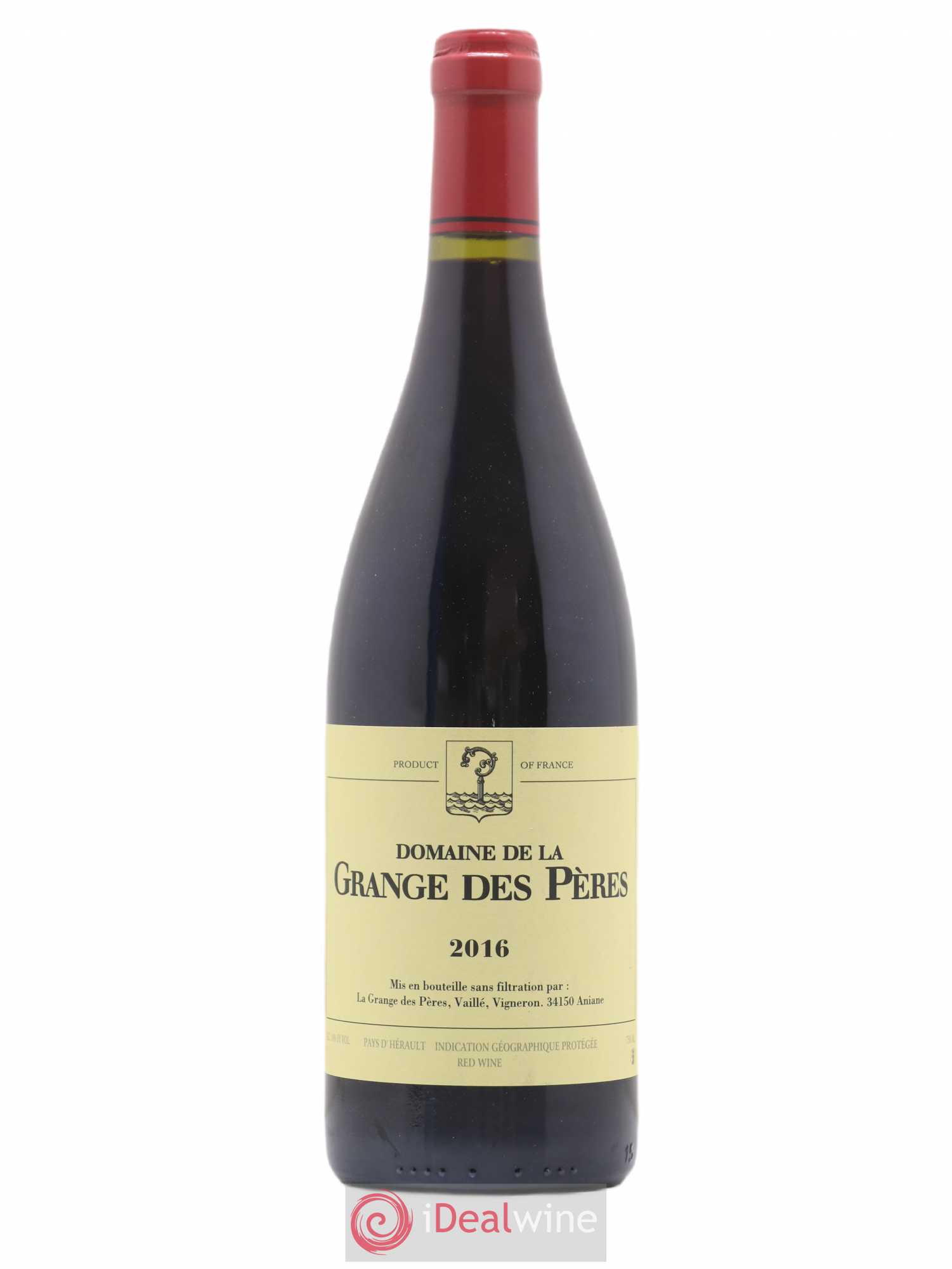 Pays d'Hérault Grange des Pères Laurent Vaillé 2016 - Lot de 1 bouteille - 0