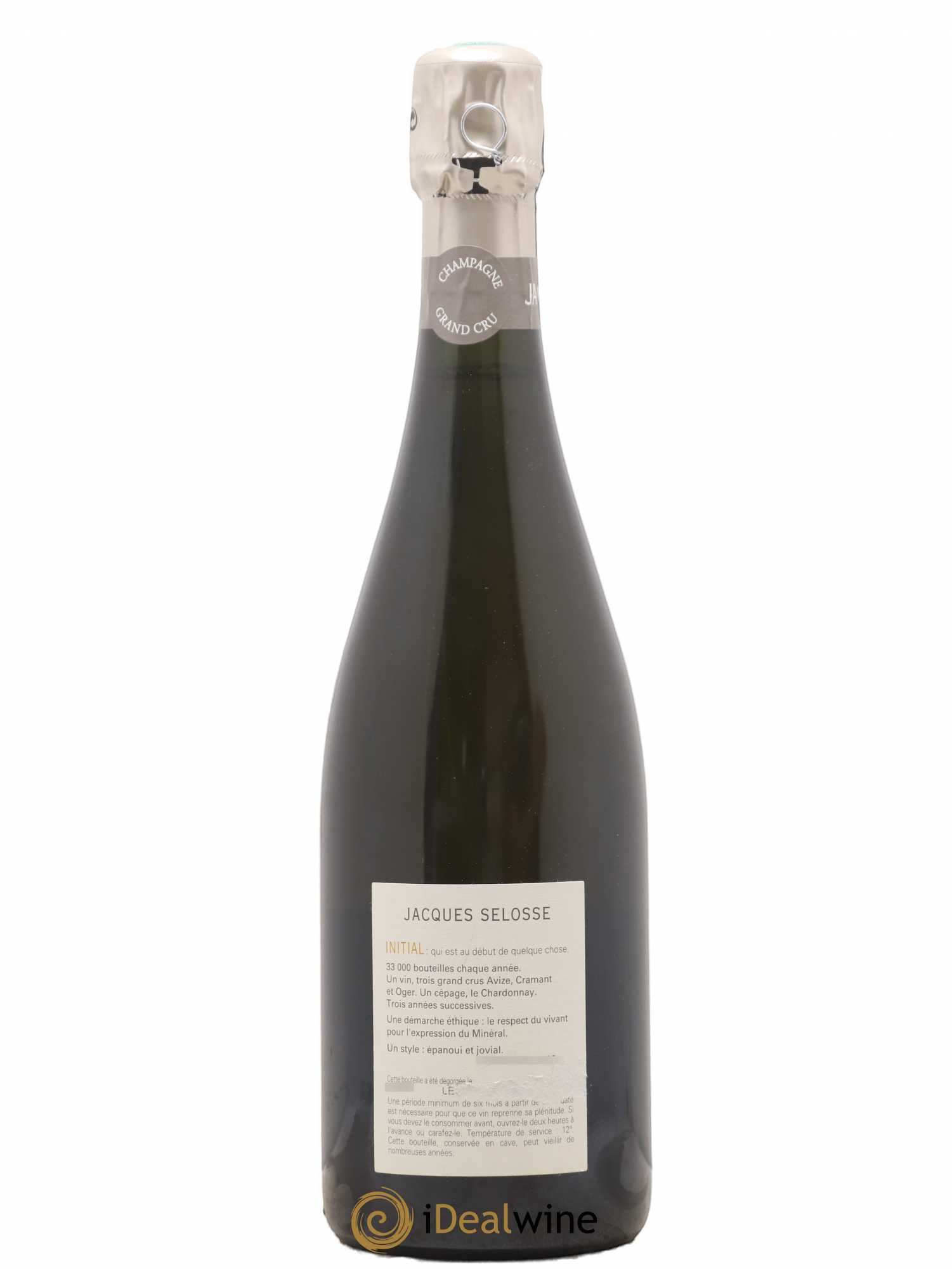 Initial Brut Jacques Selosse - Lot de 1 bouteille - 1
