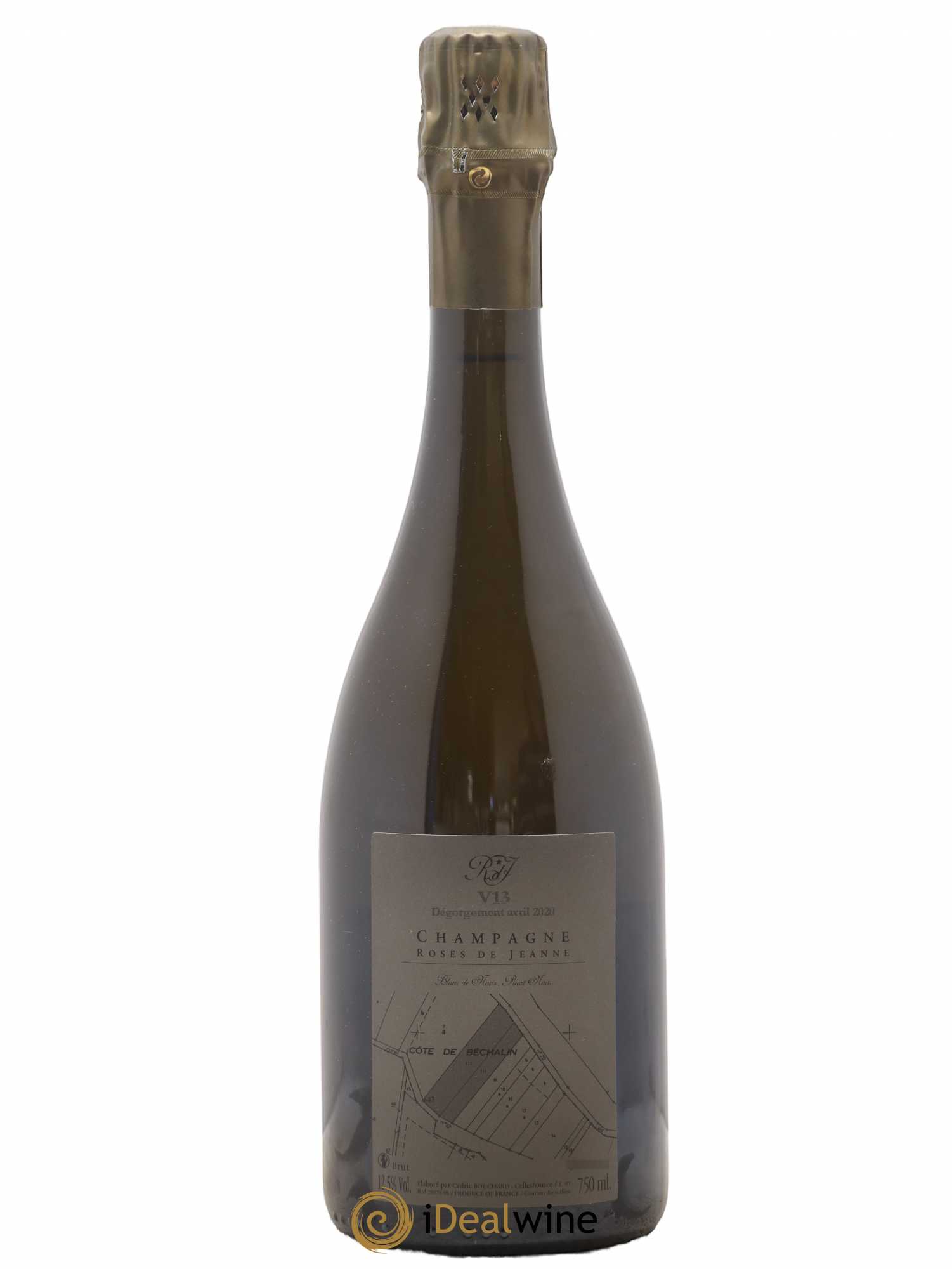 Roses de Jeanne Côte de Béchalin Blanc de Noirs Cédric Bouchard 2013 - Lot de 1 bouteille - 1