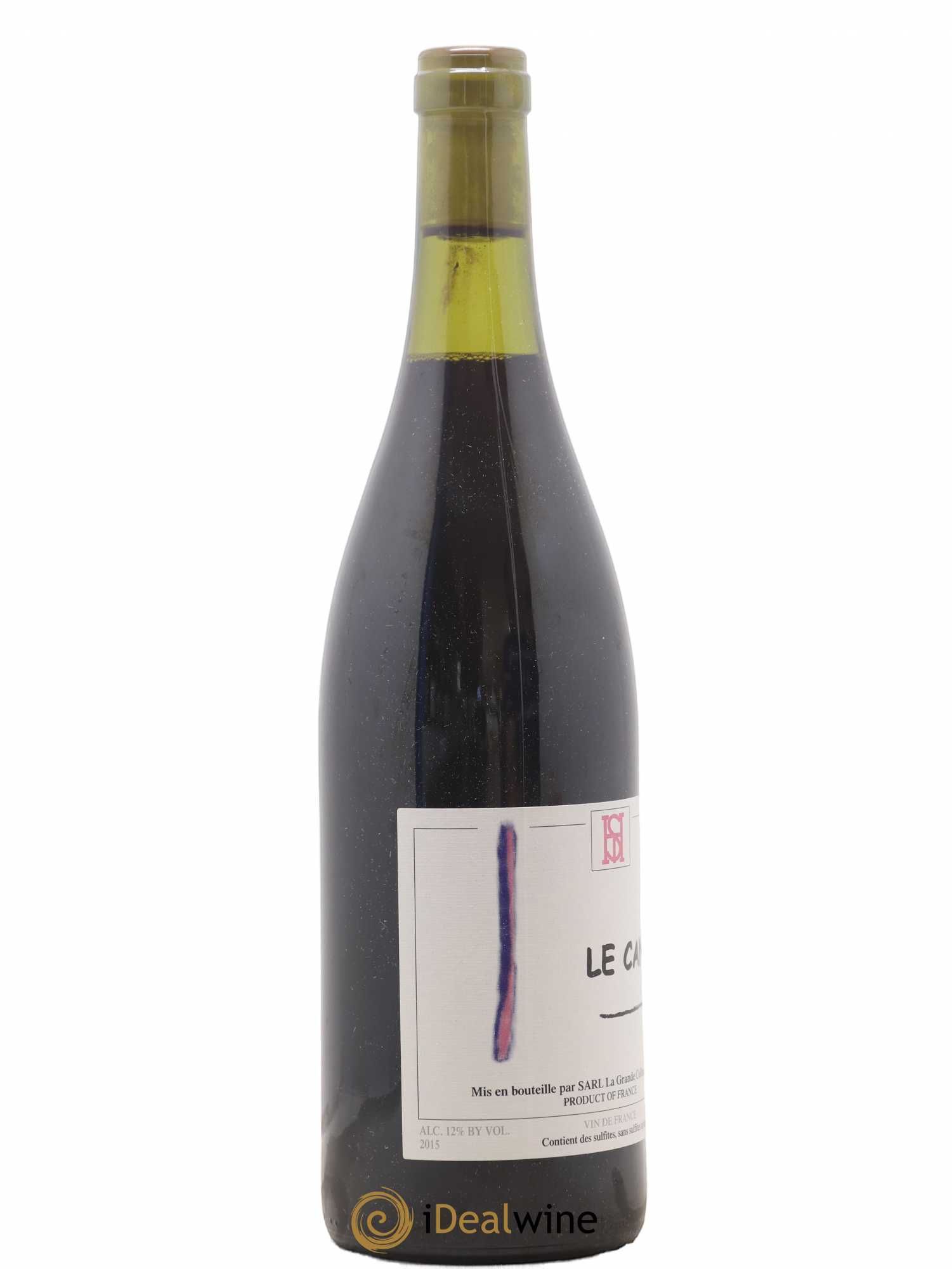 Vin de France Le Canon Hirotake Ooka - Domaine La Grande Colline 2015 - Lot de 1 bouteille - 1