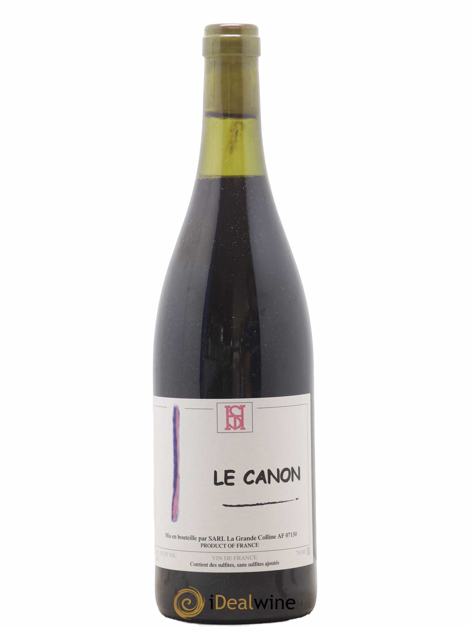 Vin de France Le Canon Hirotake Ooka - Domaine La Grande Colline 2015 - Lot de 1 bouteille - 0