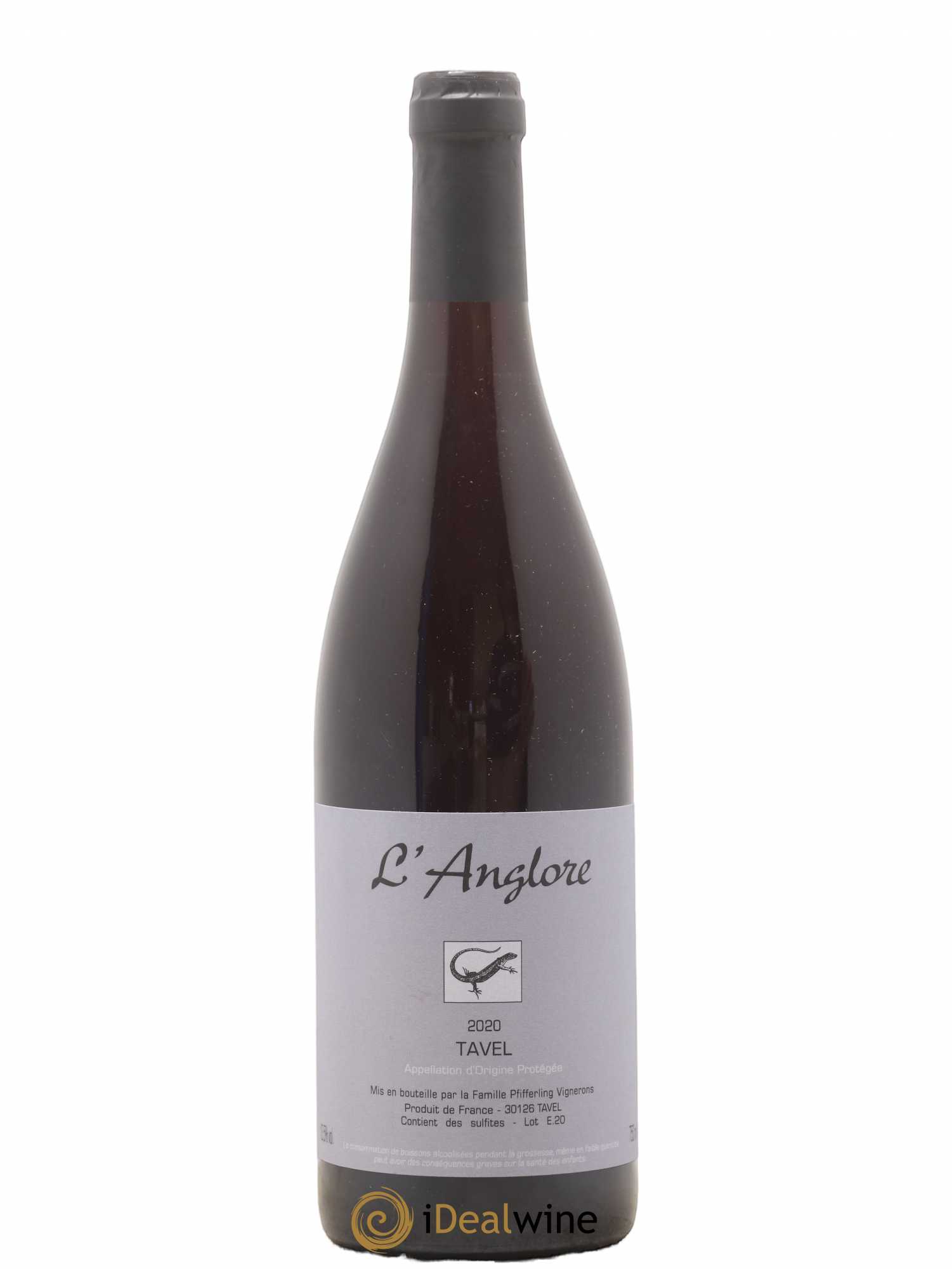 Tavel L'Anglore Chemin de la brune 2020 - Posten von 1 Flasche - 0