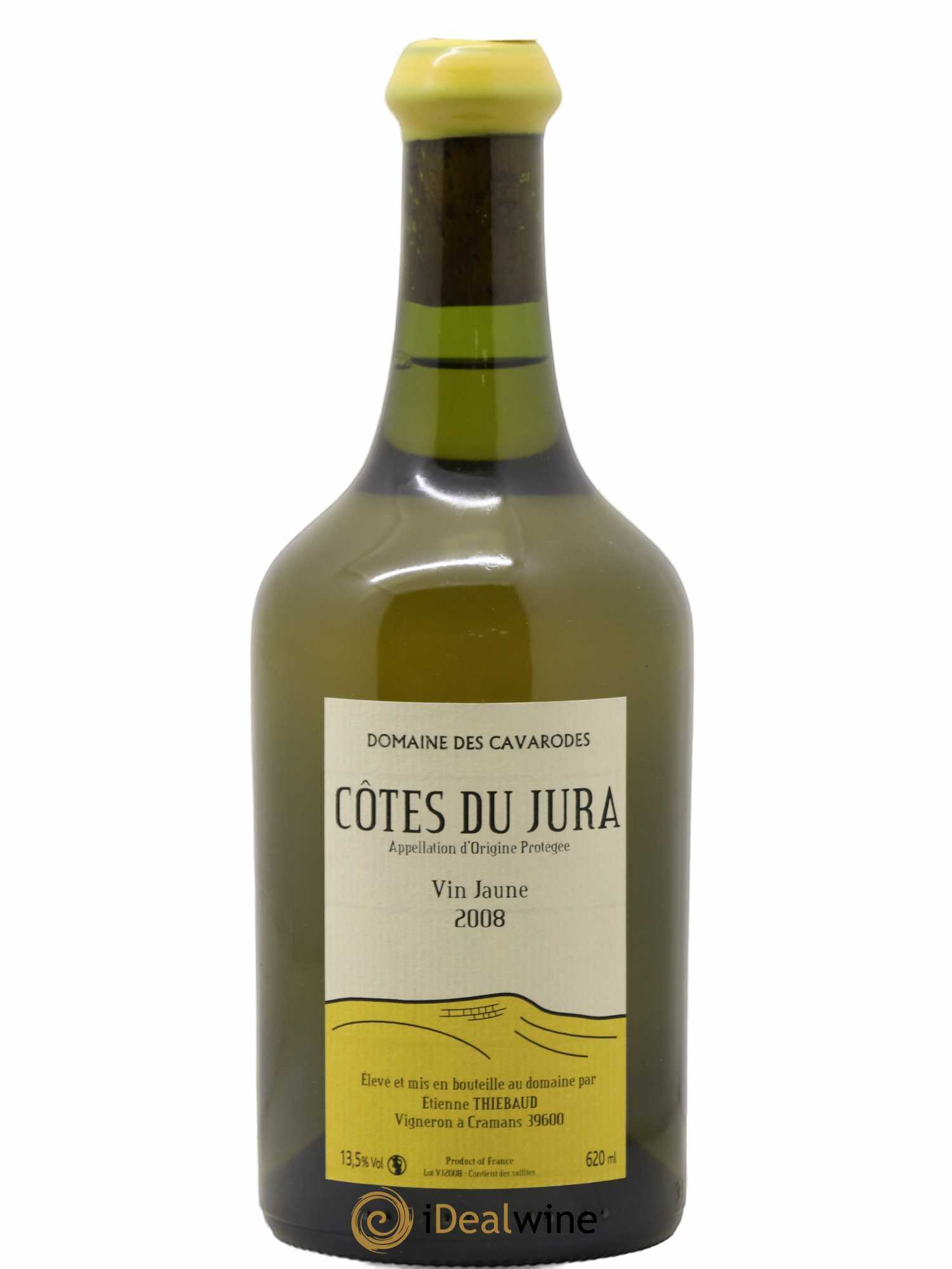 Côtes du Jura Vin Jaune Cavarodes 2008 - Lot de 1 bouteille - 0