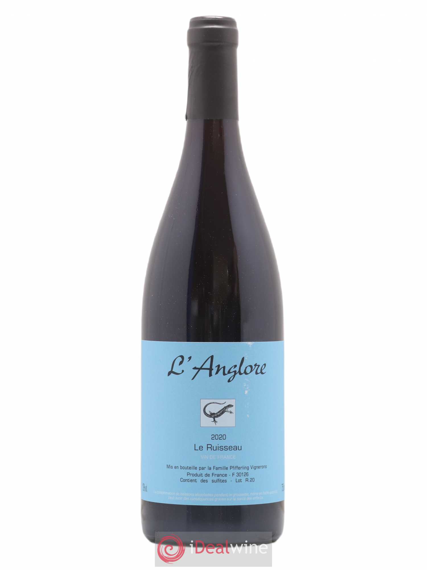 Vin de France Le Ruisseau L'Anglore 2020 - Lot de 1 bouteille - 0