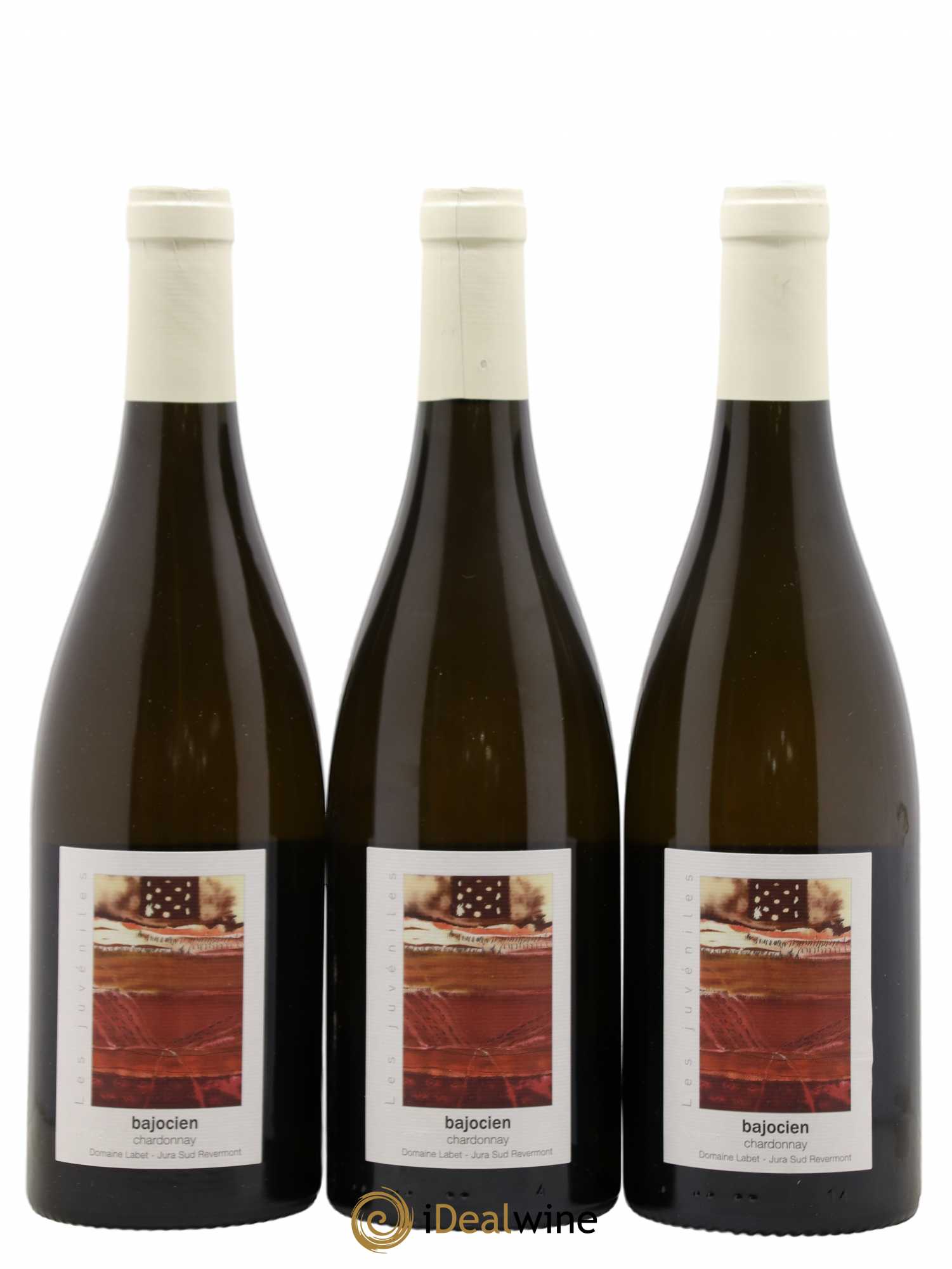 Côtes du Jura Chardonnay Bajocien Romain - Julien - Charline Labet 2019 - Lot de 3 bouteilles - 0