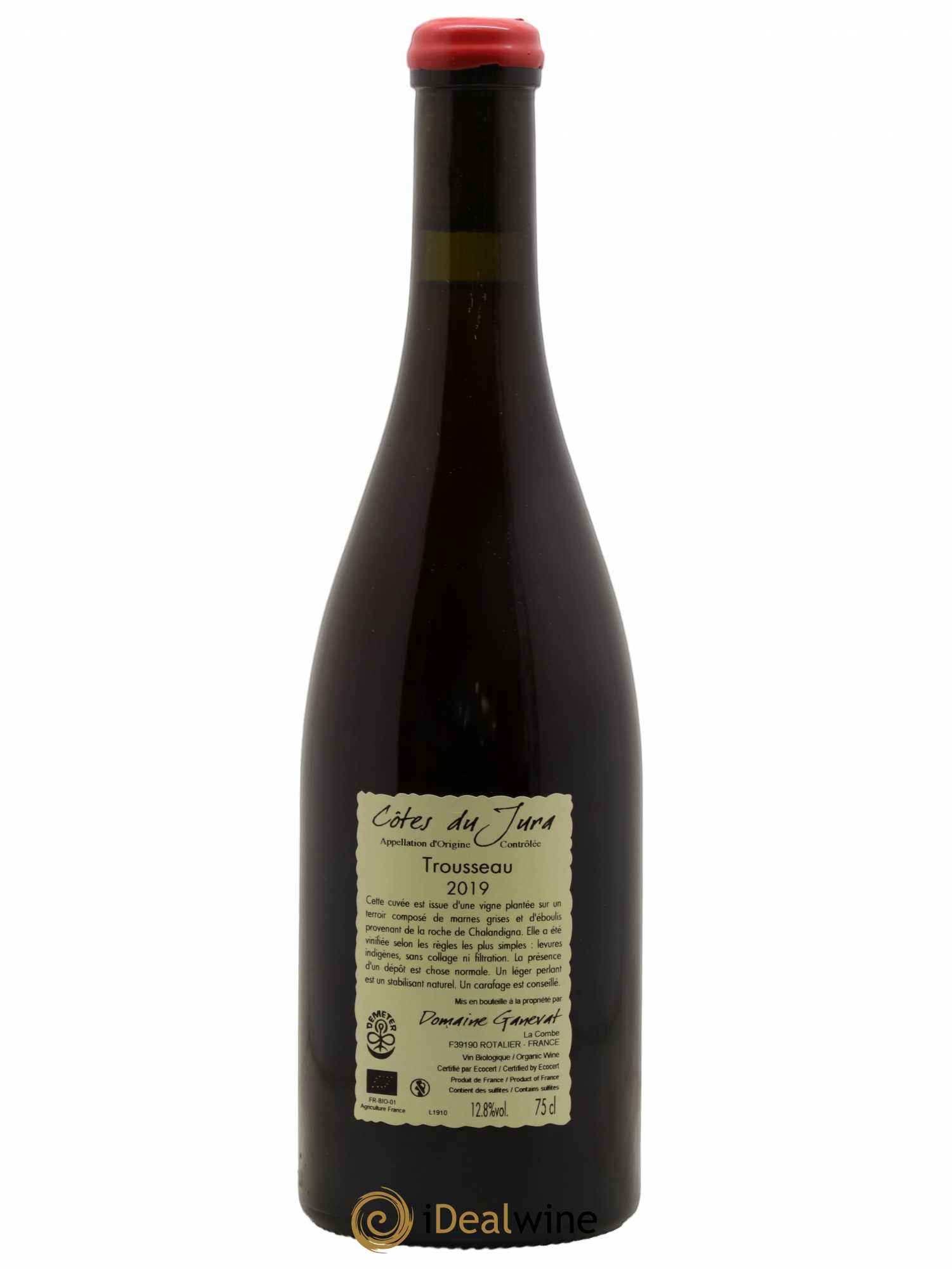 Côtes du Jura Plein Sud Jean-François Ganevat (Domaine) 2019 - Lotto di 1 bottiglia - 1