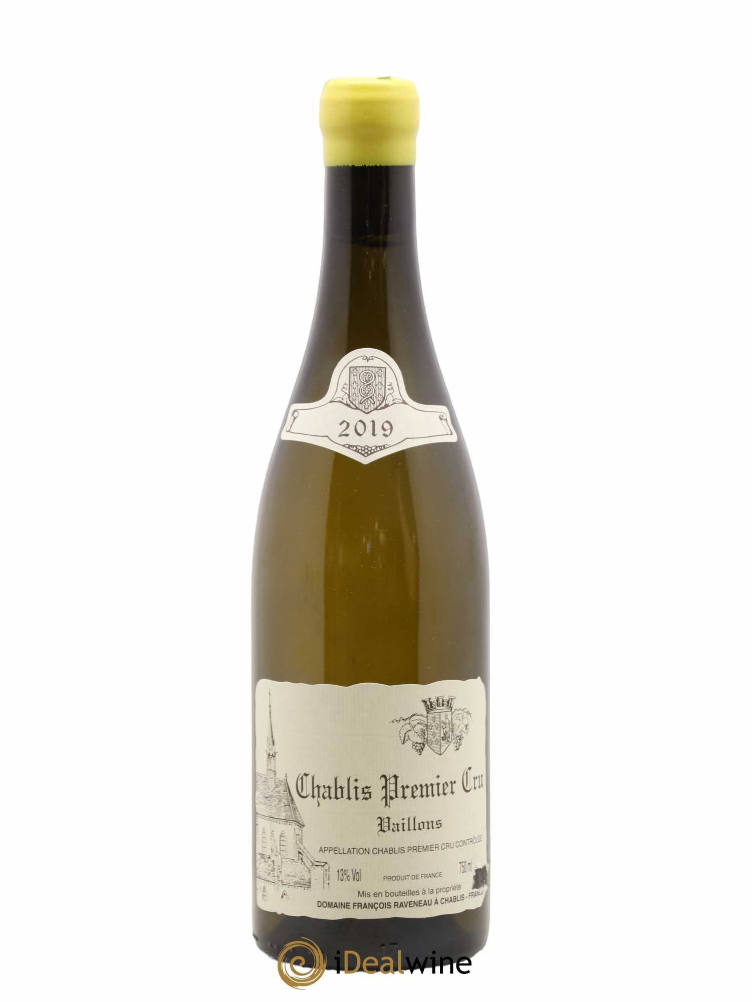 Chablis 1er Cru Vaillons Raveneau (Domaine) 2019 - Lot de 1 bouteille - 0