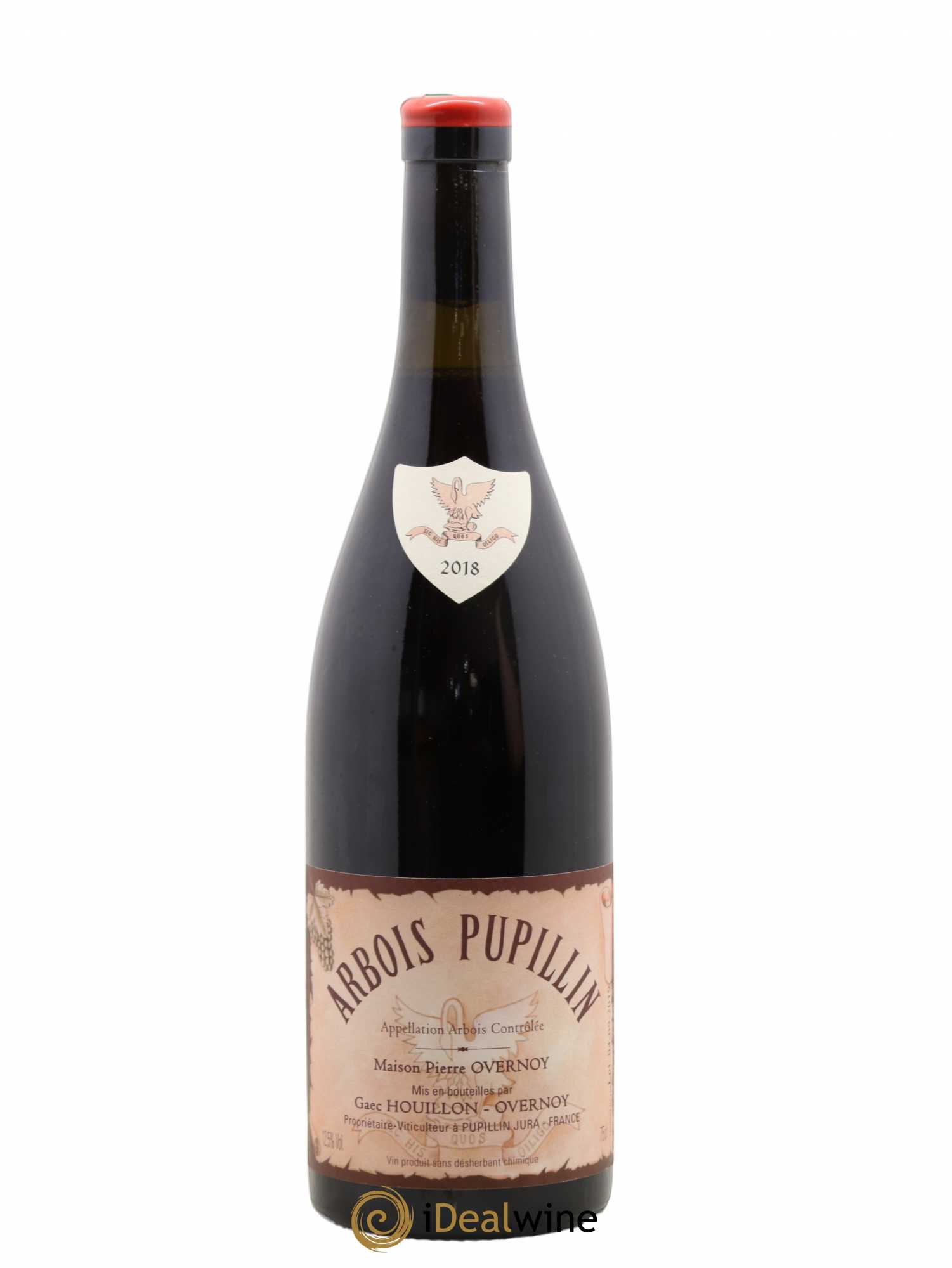 Arbois-Pupillin Poulsard (cire rouge) Overnoy-Houillon (Domaine) 2018 - Lot de 1 bouteille - 0