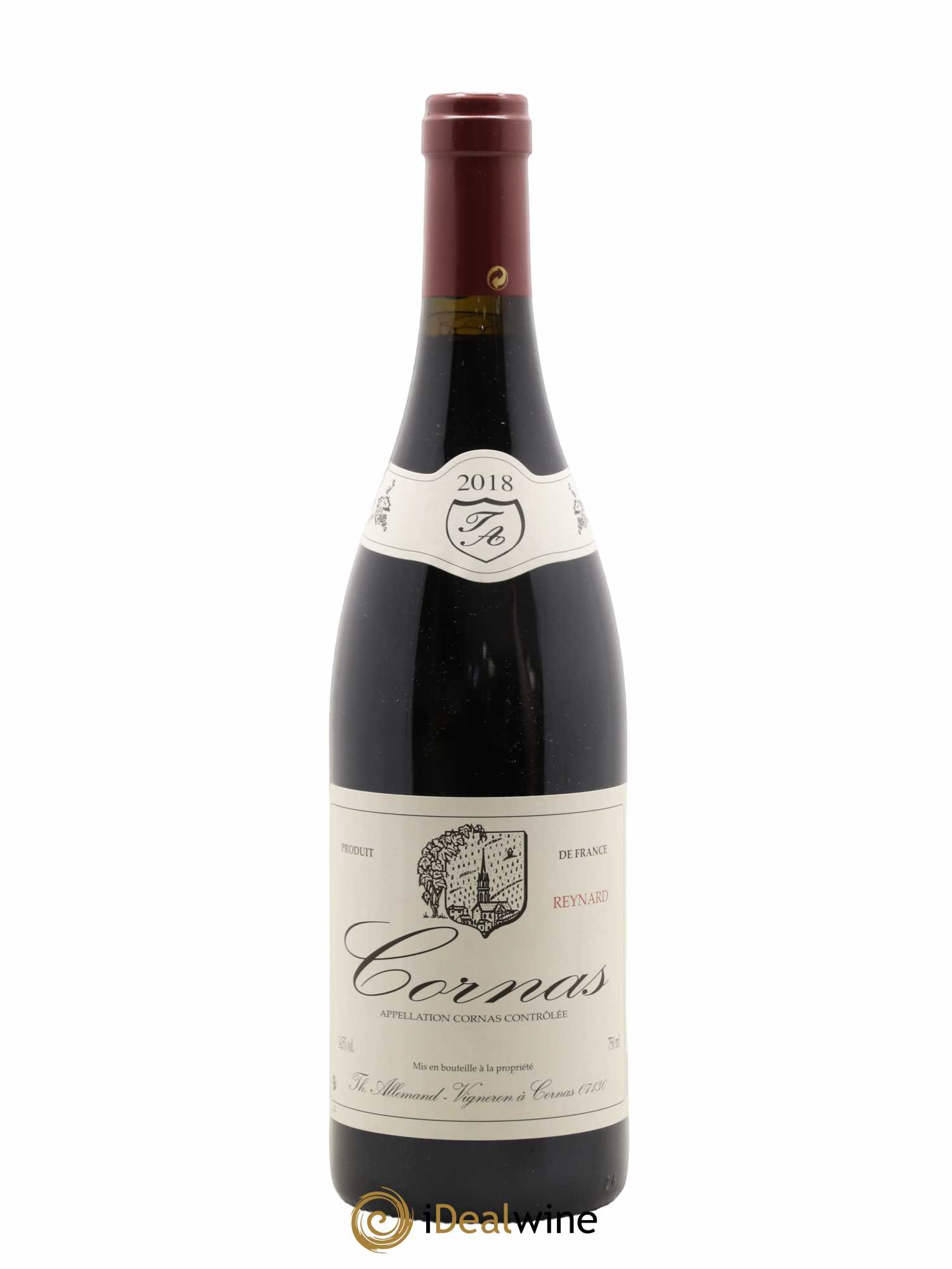 Cornas Reynard Thierry Allemand 2018 - Lot de 1 bouteille - 0