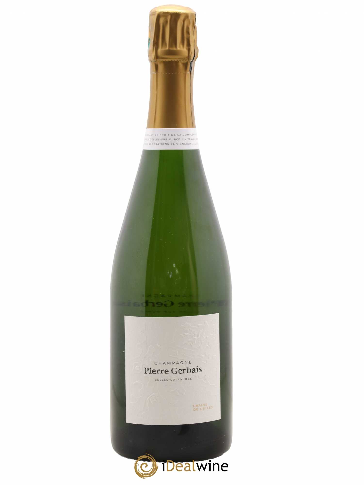 Champagne Extra Brut Grains de Celles Pierre Gerbais (sans prix de réserve) - Posten von 1 Flasche - 0
