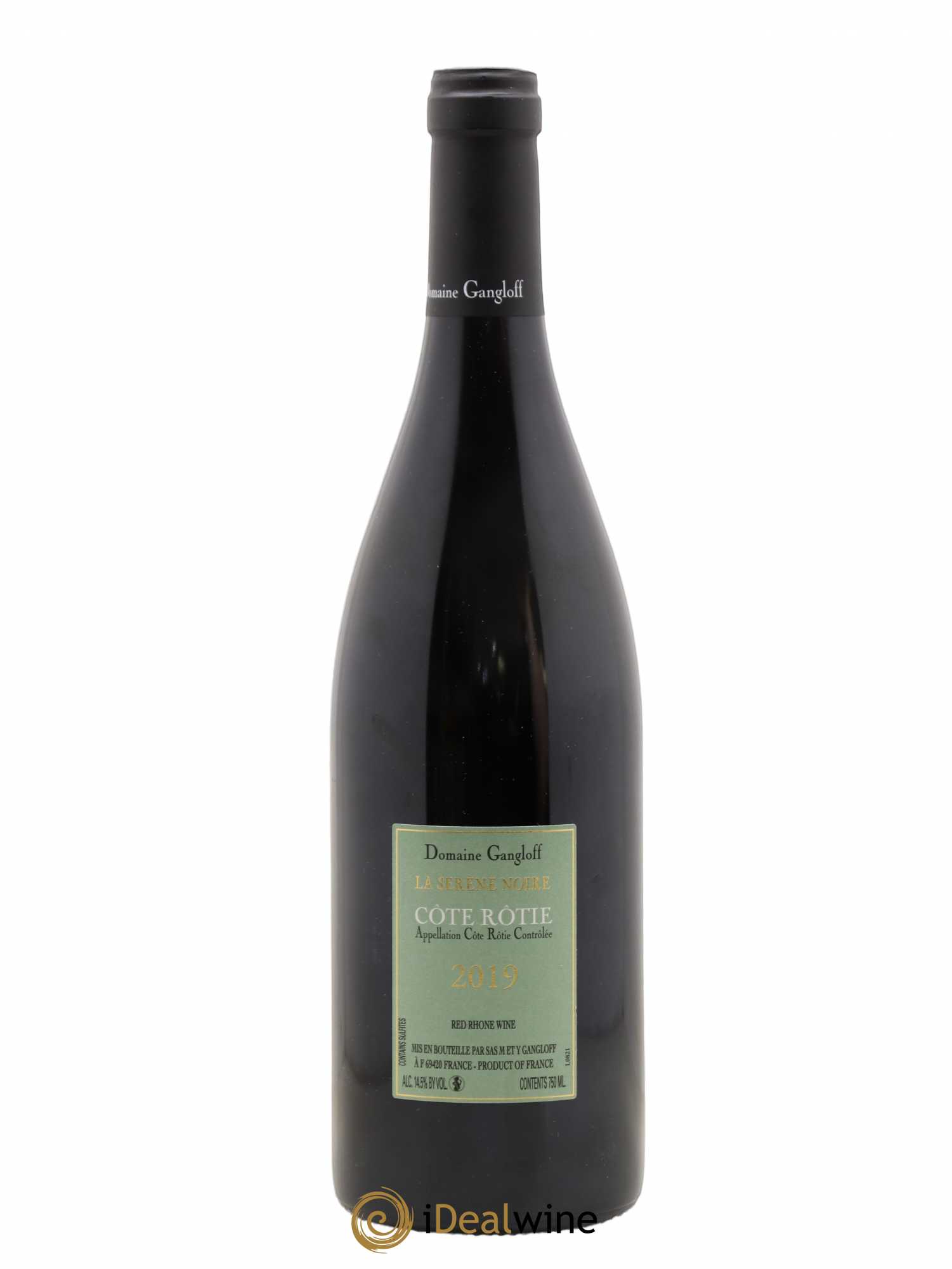 Côte-Rôtie La Sereine Noire Gangloff (Domaine) 2019 - Lot de 1 bouteille - 1