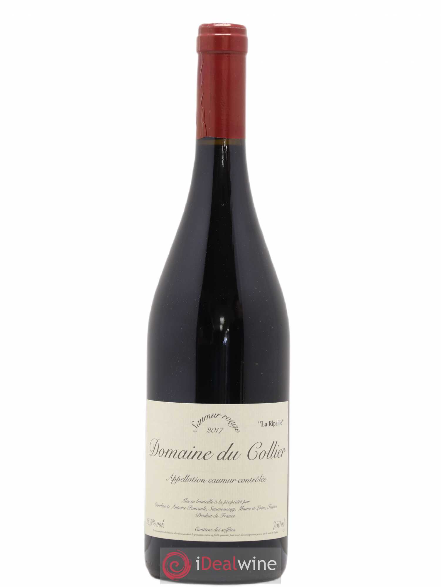 Saumur La Ripaille Domaine du Collier 2017 - Lot de 1 bouteille - 0