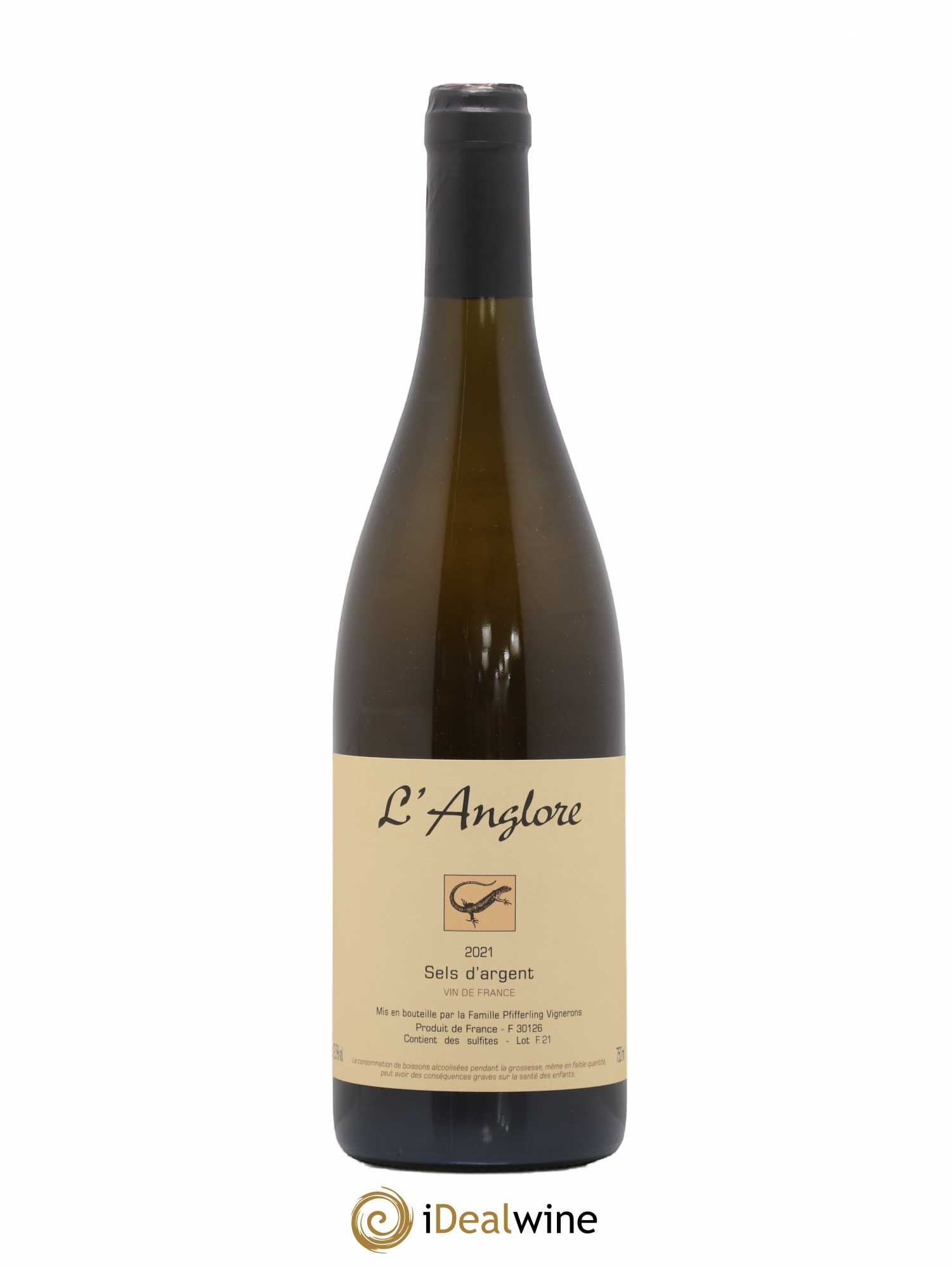 Vin de France Sels d'argent L'Anglore 2021 - Lot de 1 bouteille - 0