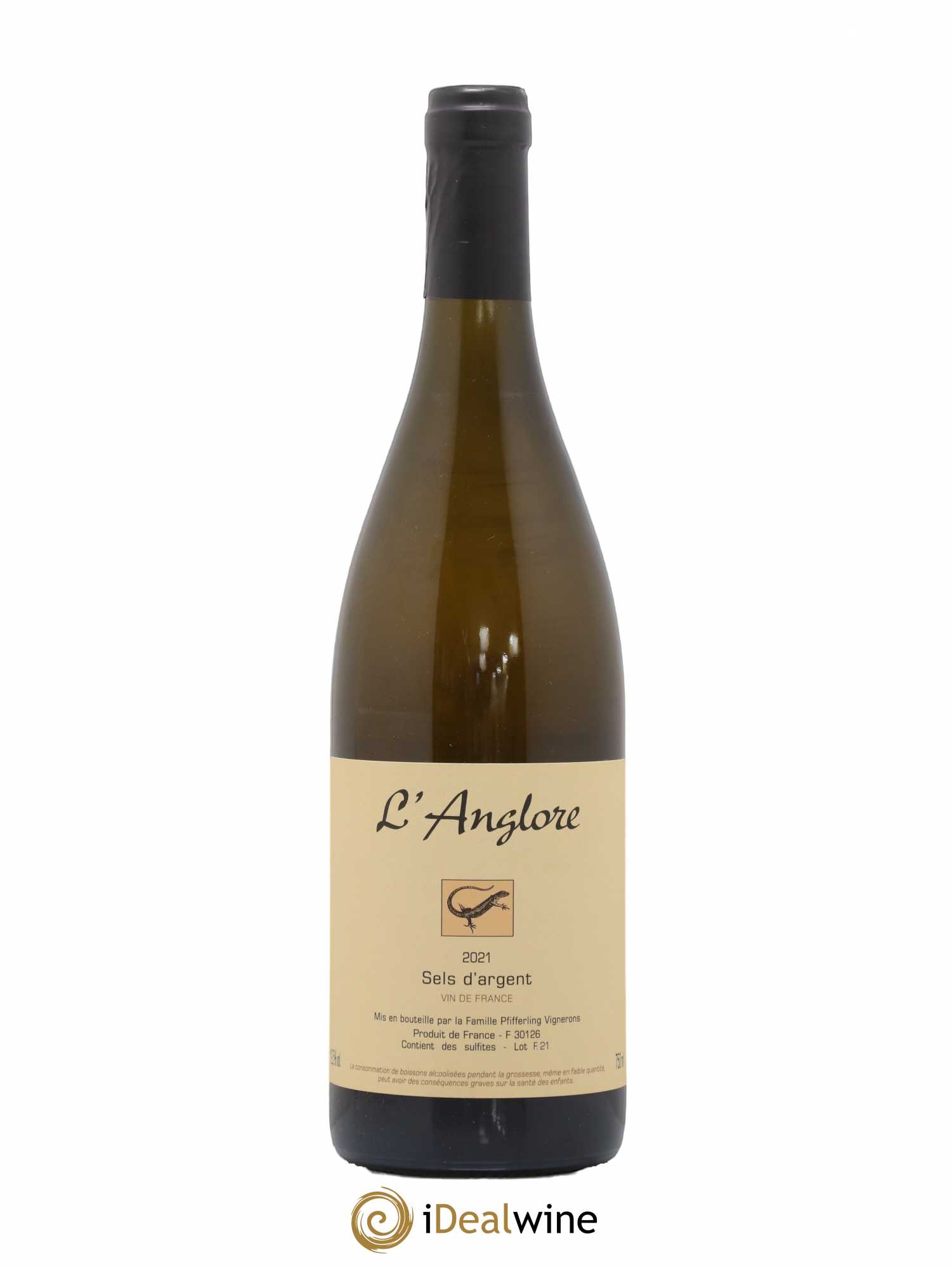 Vin de France Sels d'argent L'Anglore 2021 - Lot de 1 bouteille - 0