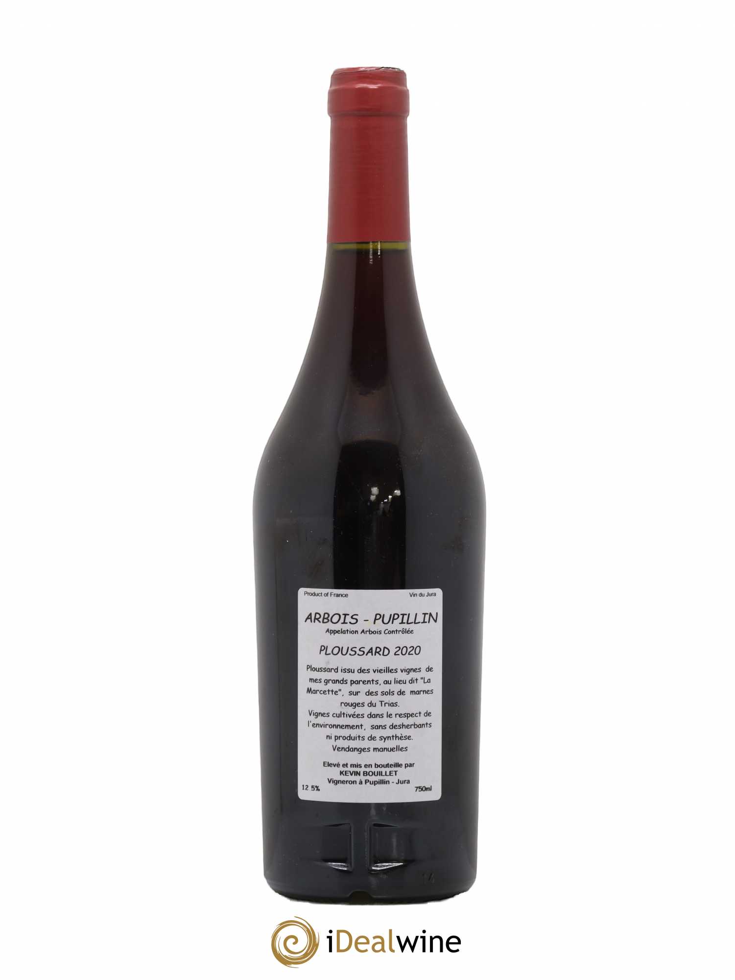 Arbois Pupillin Ploussard La Marcette Kevin Bouillet (sans prix de réserve) 2020 - Posten von 1 Flasche - 1