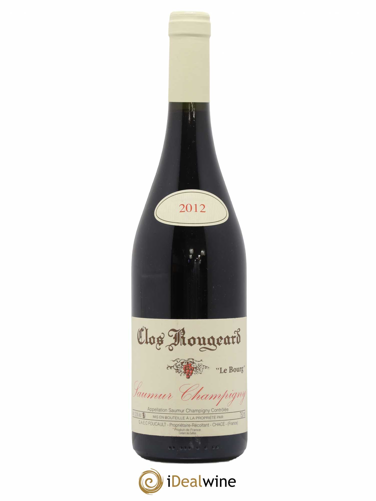 Saumur-Champigny Le Bourg Clos Rougeard 2012 - Lot de 1 bouteille - 0
