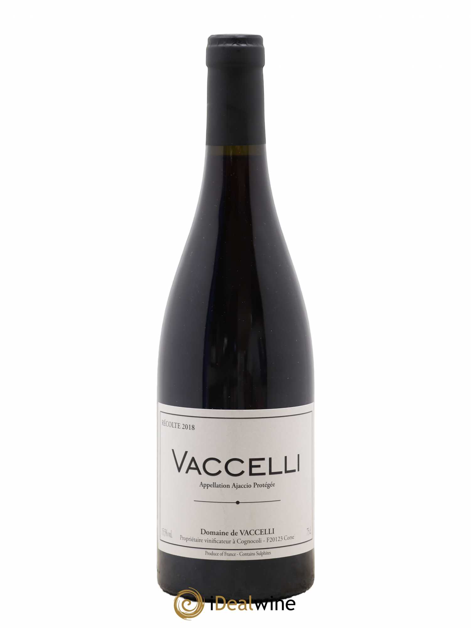 Ajaccio Vaccelli Domaine de Vaccelli (sans prix de réserve) 2018 - Posten von 1 Flasche - 0