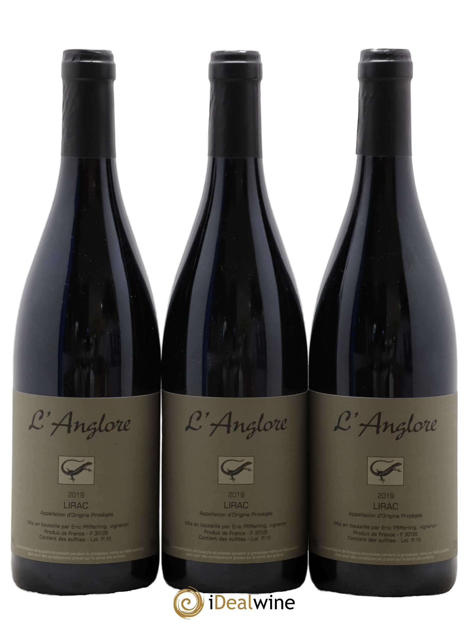Lirac L'Anglore 2019 - Posten von 6 Flaschen - 1