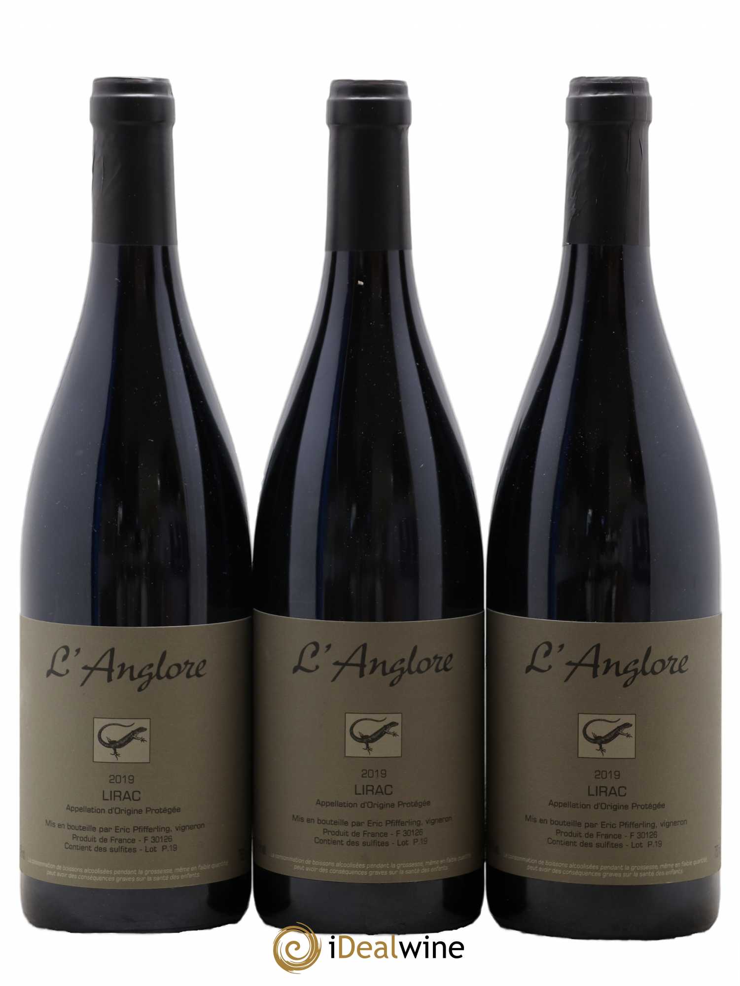 Lirac L'Anglore 2019 - Posten von 6 Flaschen - 2