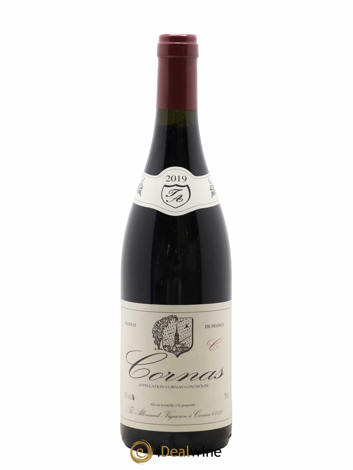 Cornas Chaillot Thierry Allemand 2019 - Lot de 1 bouteille - 0