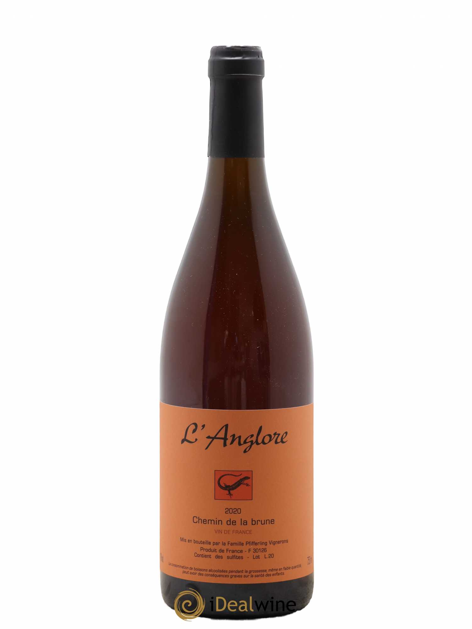 Vin de France Chemin de la brune L'Anglore 2020 - Lot de 1 bouteille - 0