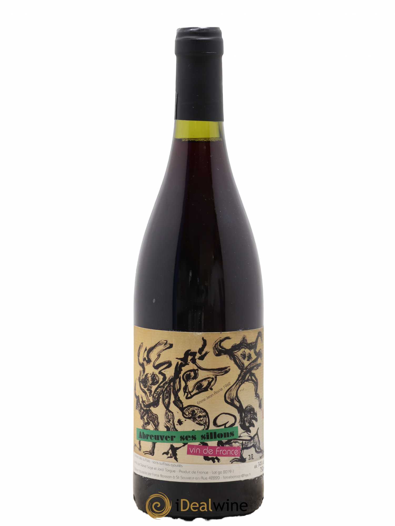 Vin de France Abreuver ses sillons Daniel Sage (sans prix de réserve) 2018 - Lot de 1 bouteille - 0