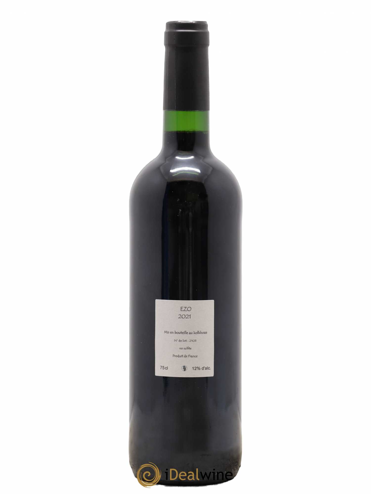 Vin de France Ezo Les Vins du Cabanon - Alain Castex  (sans prix de réserve) 2021 - Lot de 1 bouteille - 1