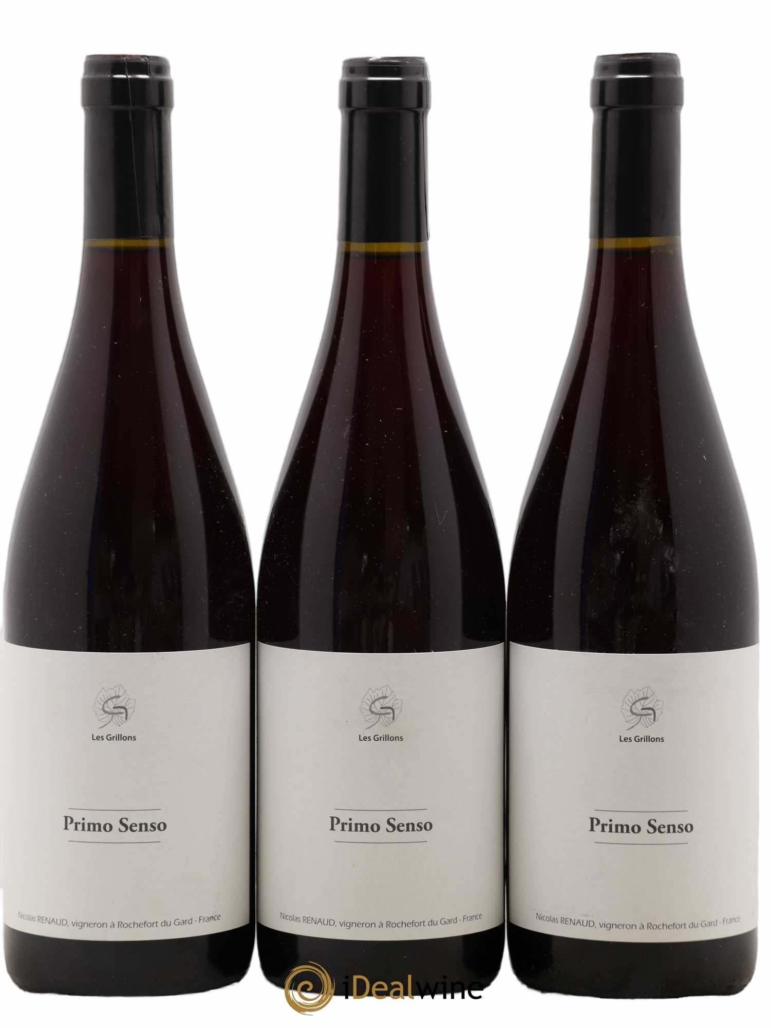 Vin de France Primo Senso Clos des Grillons (sans prix de réserve) 2021 - Lot de 3 bouteilles - 0