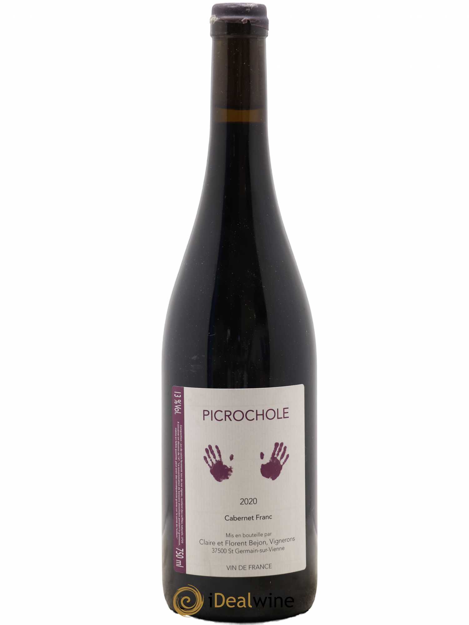 Vin de France Picrochole Domaine Béjon (sans prix de réserve) 2020 - Posten von 1 Flasche - 0