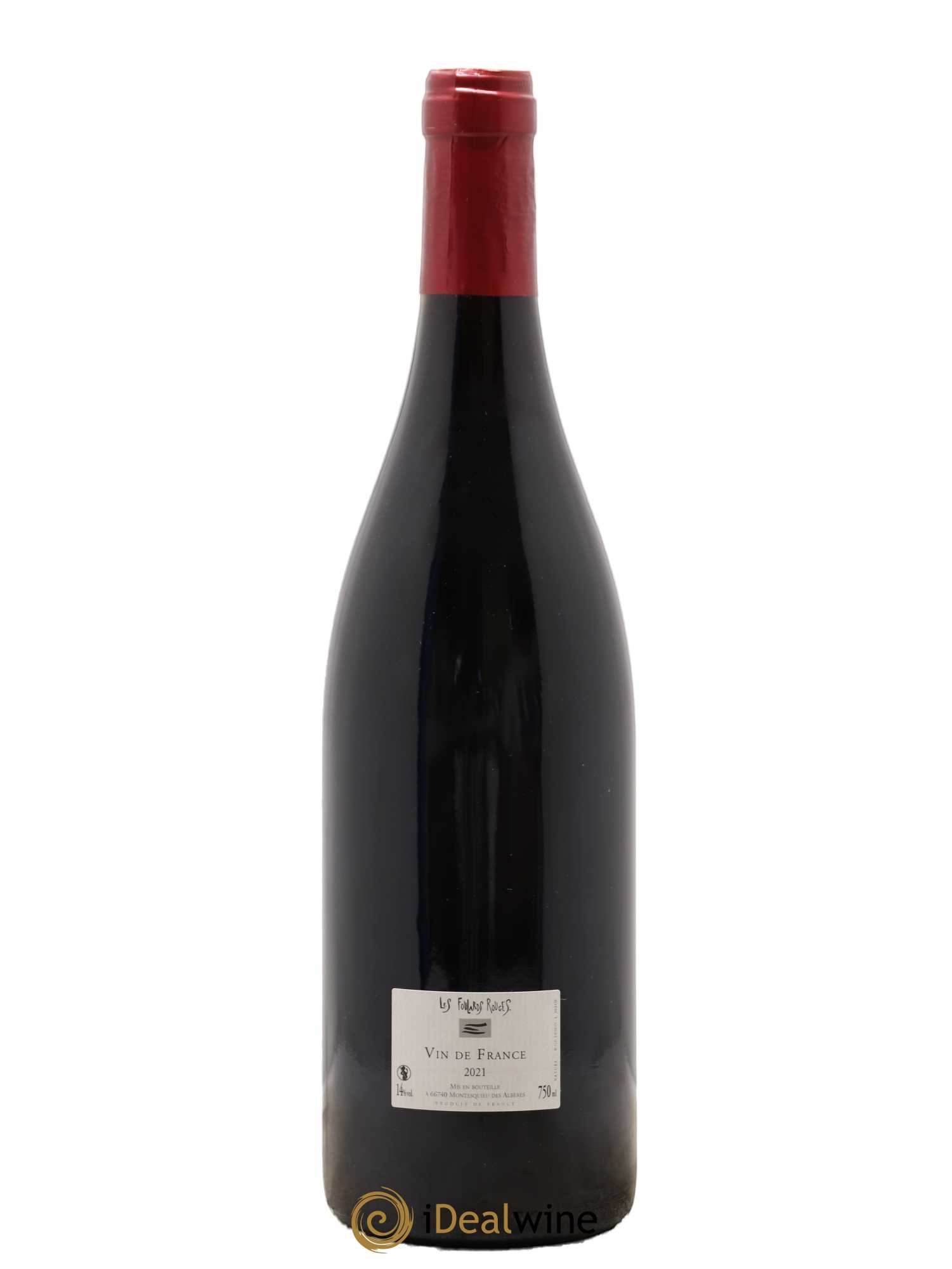 Vin de France Les Glaneurs Les Foulards Rouges (sans prix de réserve) 2021 - Lot de 1 bouteille - 1