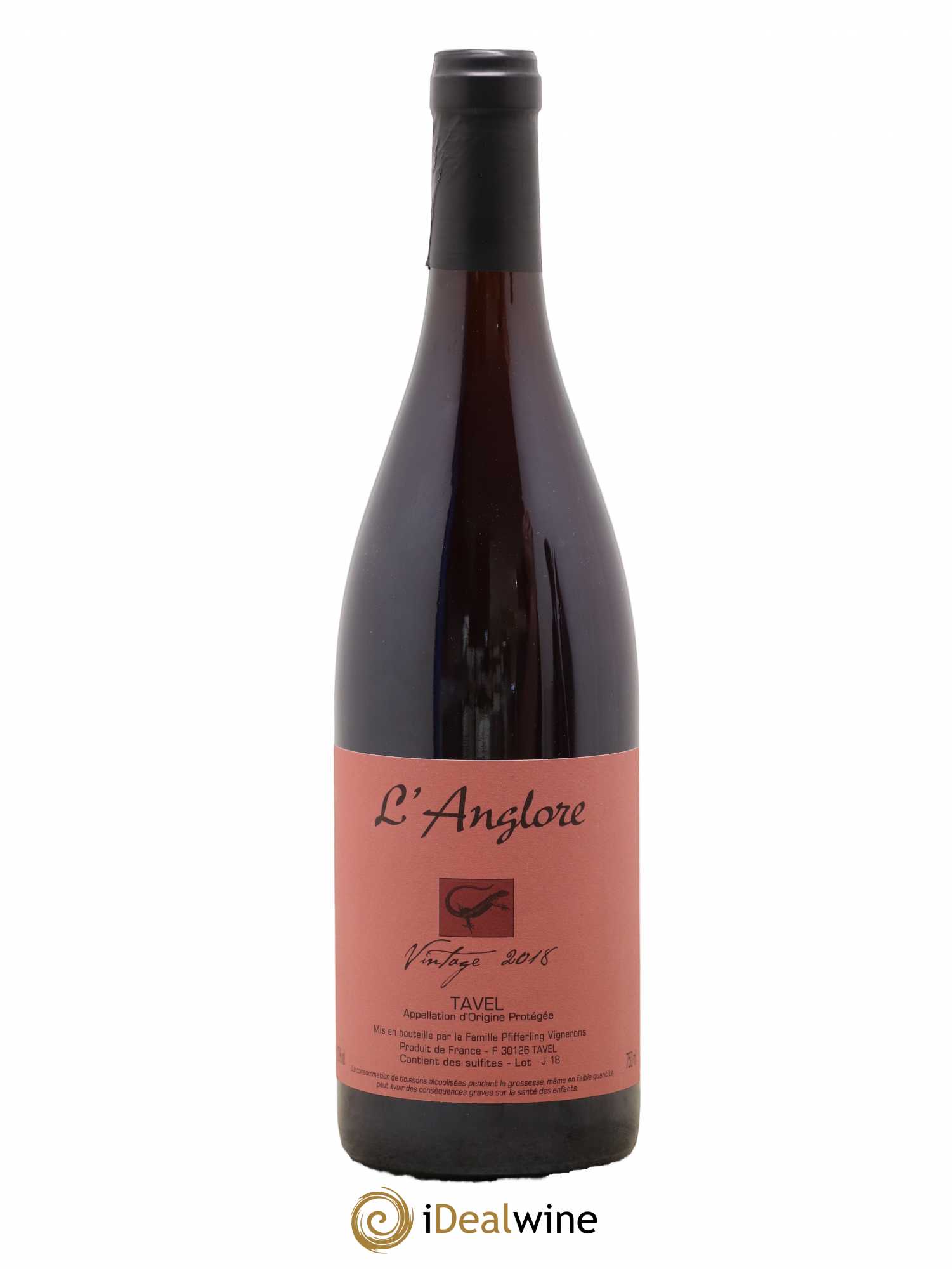 Tavel Vintage L'Anglore 2018 - Lot de 1 bouteille - 0