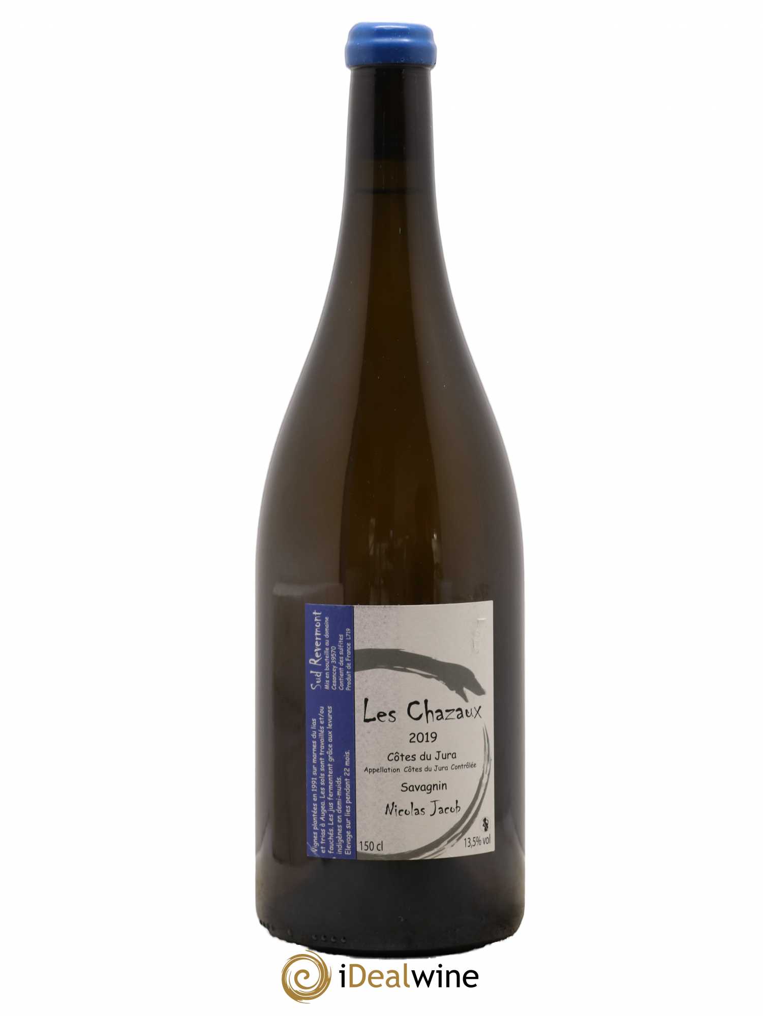 Côtes du Jura Savagnin Les Chazaux Nicolas Jacob 2019 - Lot de 1 magnum - 0