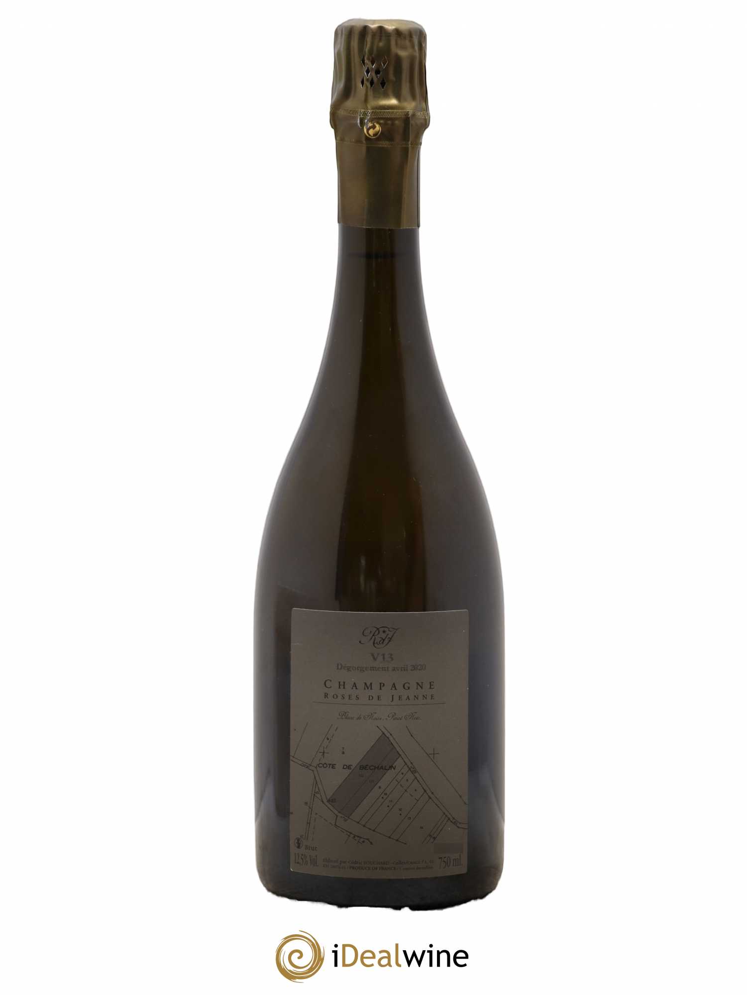 Roses de Jeanne Côte de Béchalin Blanc de Noirs Cédric Bouchard 2013 - Lot de 1 bouteille - 1
