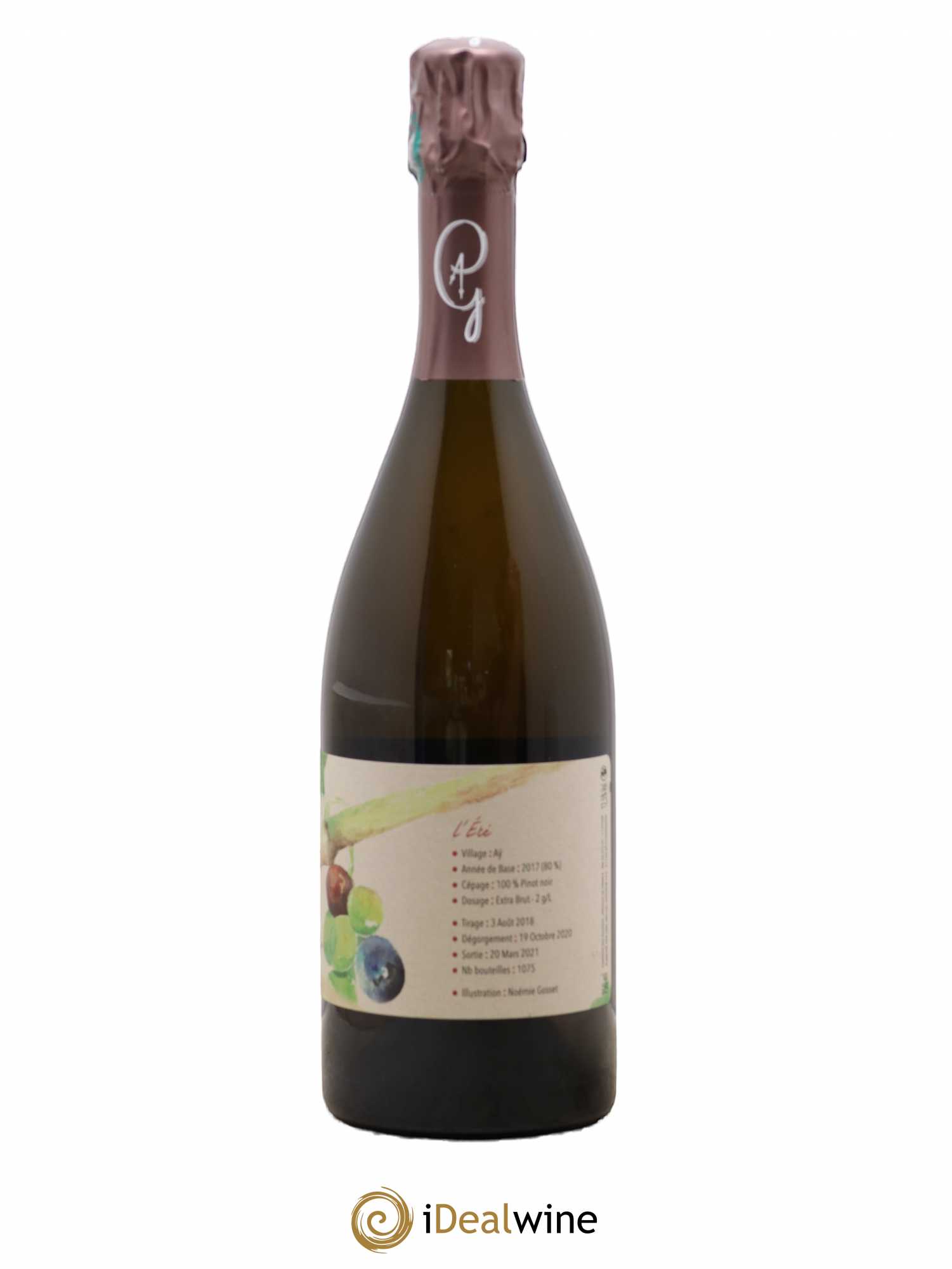 Champagne L'été Michel et Paul Gosset - Lot de 1 bouteille - 1