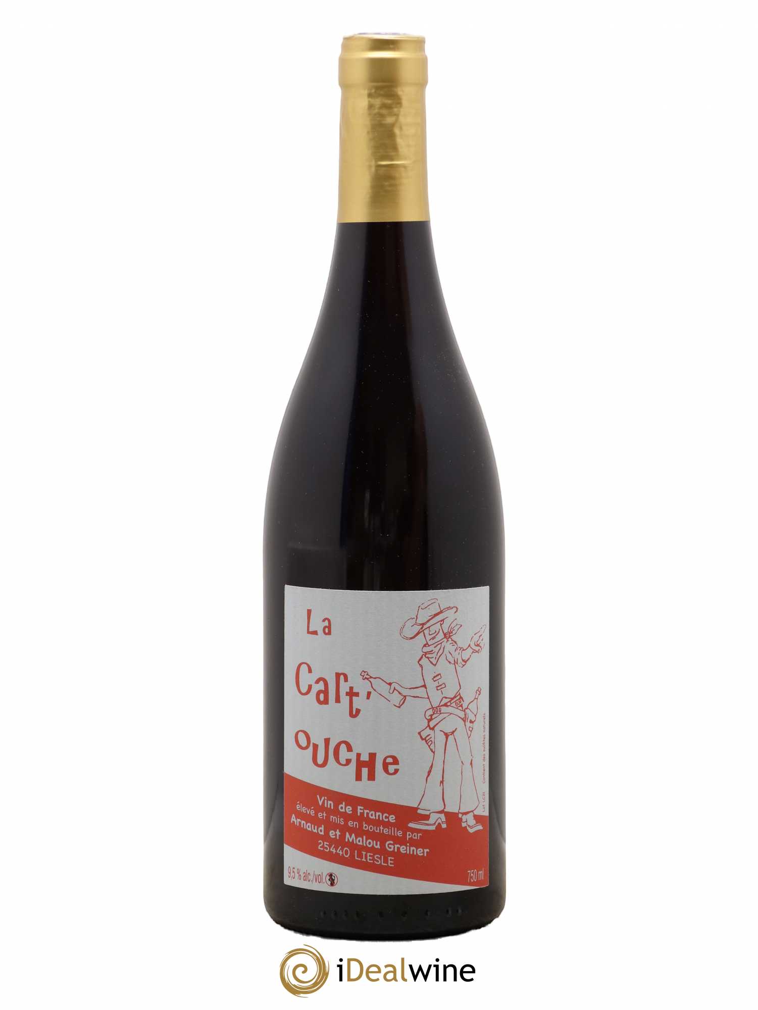Vin de France La Cart'Ouche Greiner 2021 - Lot de 1 bouteille - 0