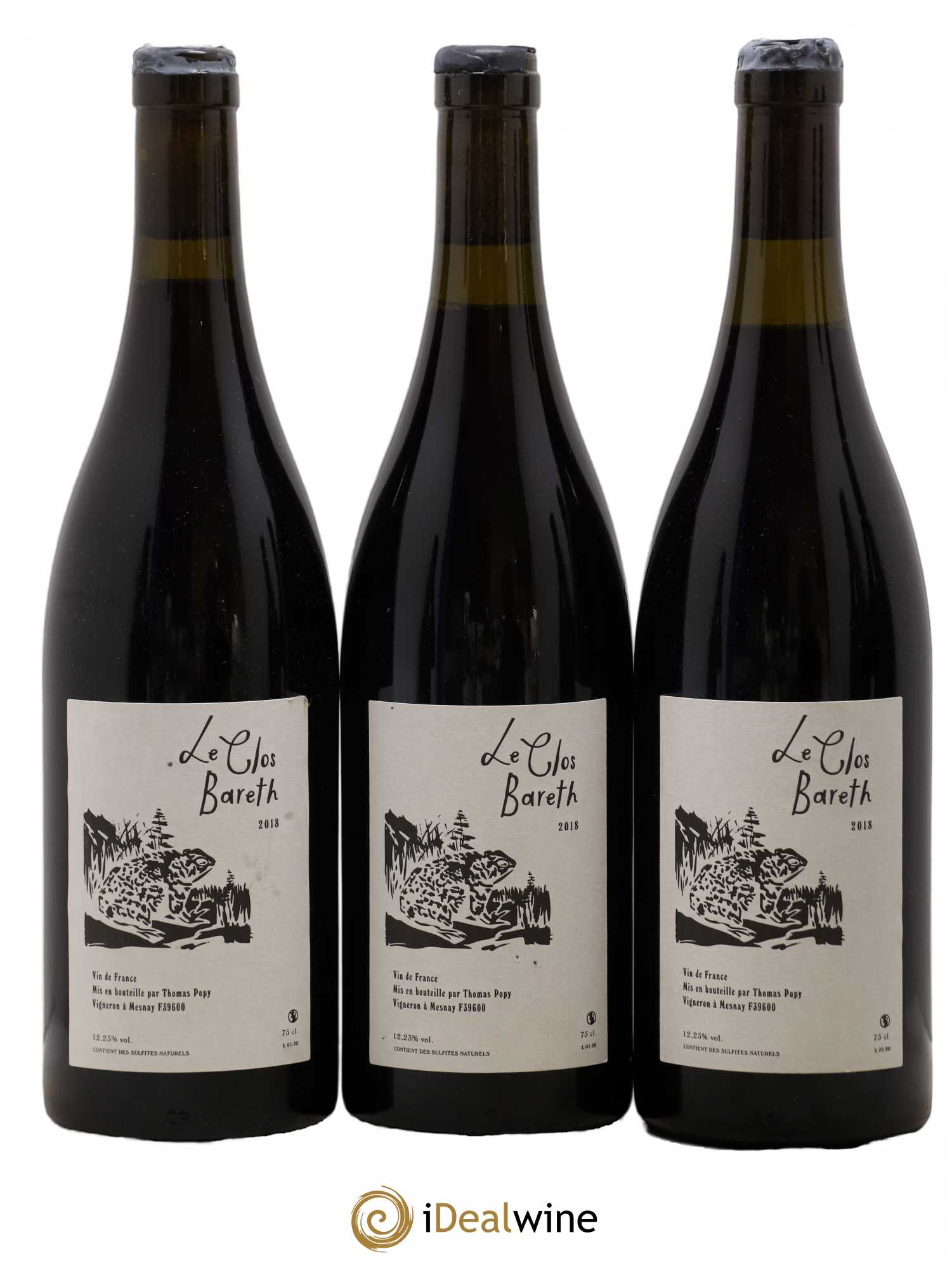 Vin de France Clos Bareth Thomas Popy 2018 - Posten von 6 Flaschen - 1