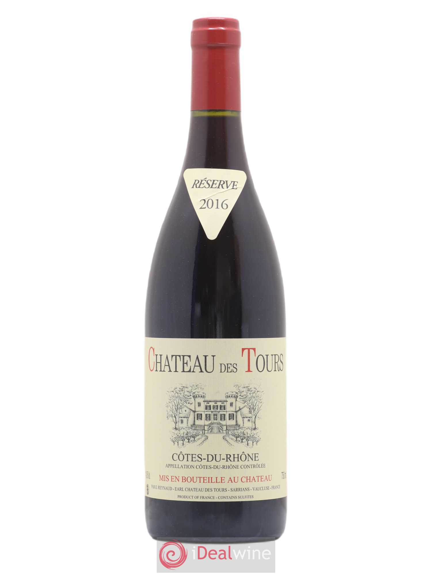 Côtes-du-Rhône Château des Tours Emmanuel Reynaud 2016 - Lot de 1 bouteille - 0