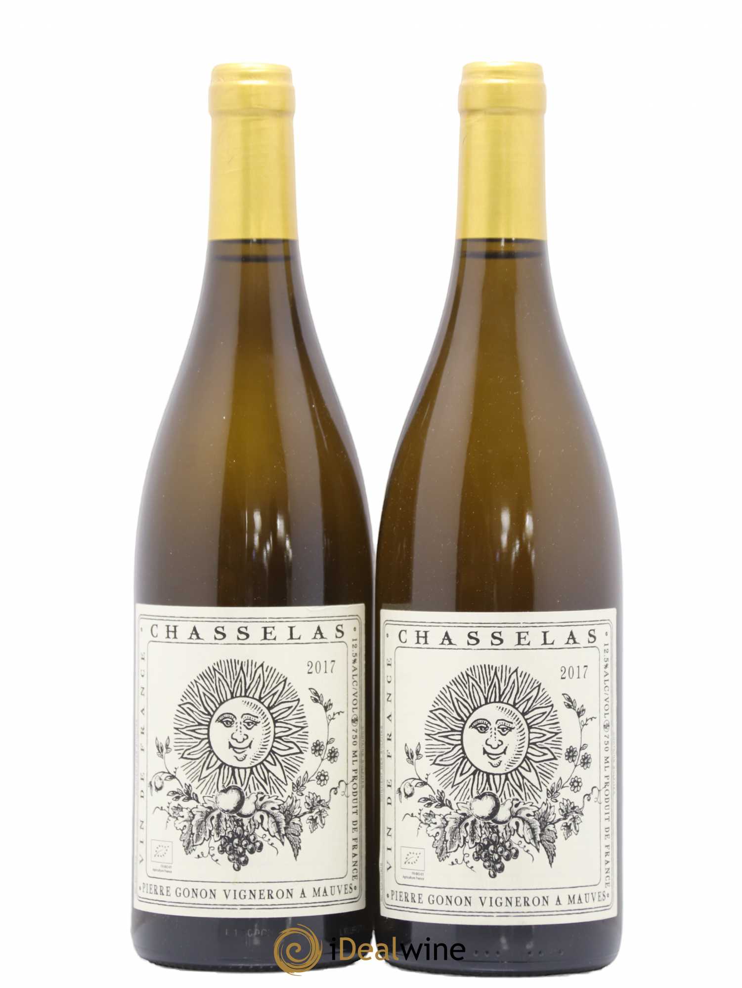 Vin de France Chasselas Gonon (Domaine) 2017 - Lot de 2 bouteilles - 0