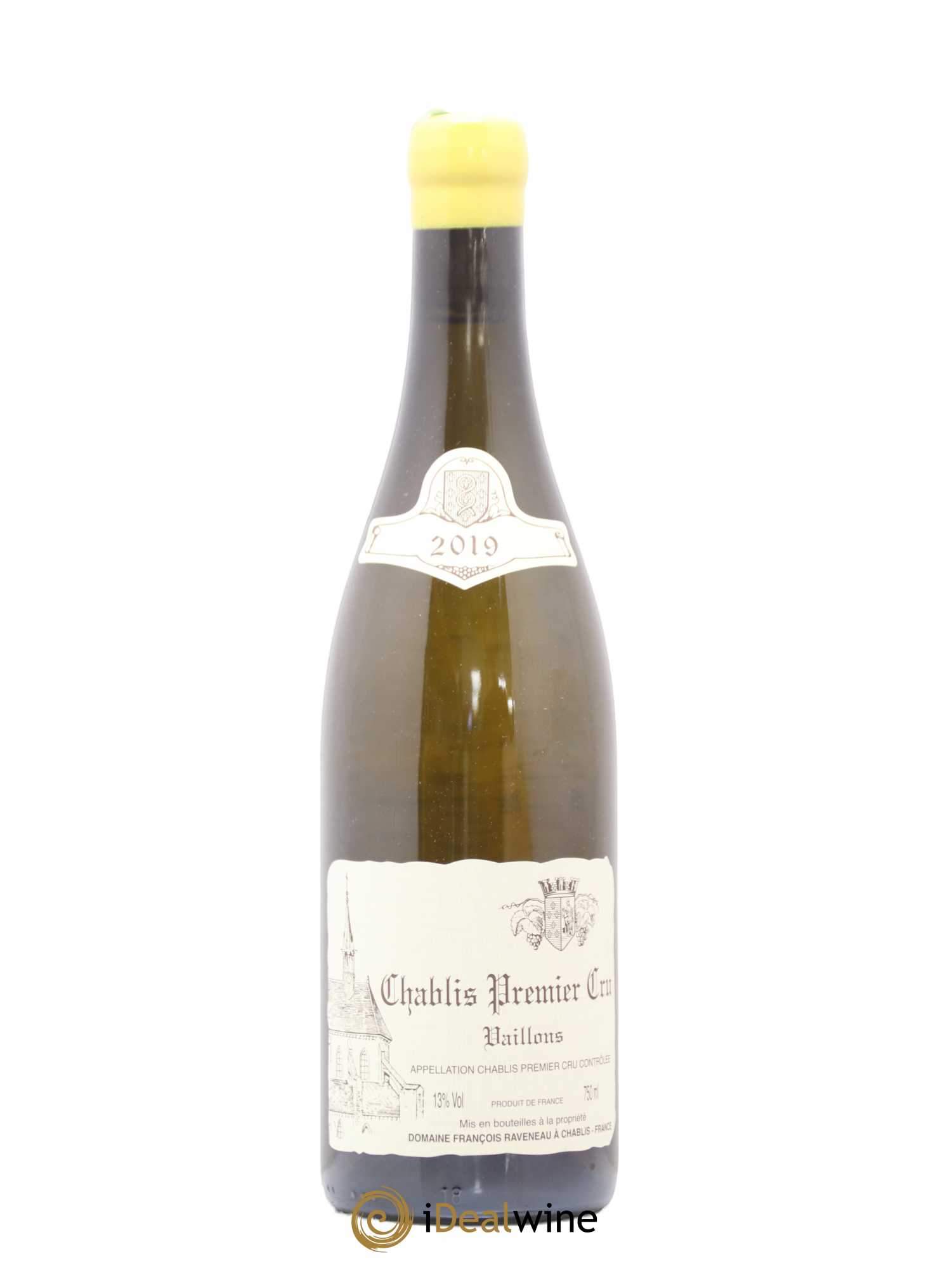 Chablis 1er Cru Vaillons Raveneau (Domaine) 2019 - Lot de 1 bouteille - 0