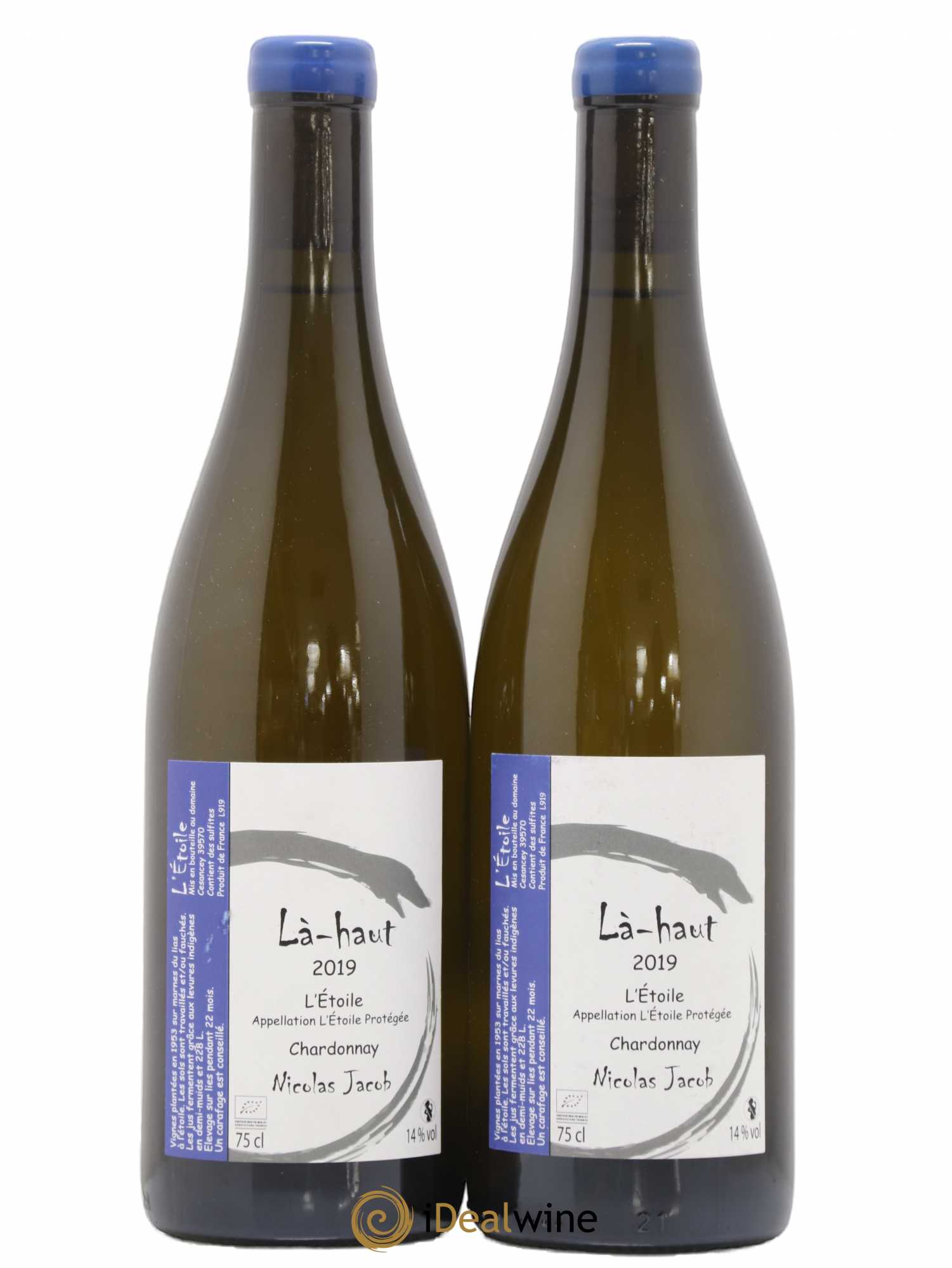 L'Etoile Là-Haut Chardonnay Ouillé Nicolas Jacob 2019 - Lot de 2 bouteilles - 0