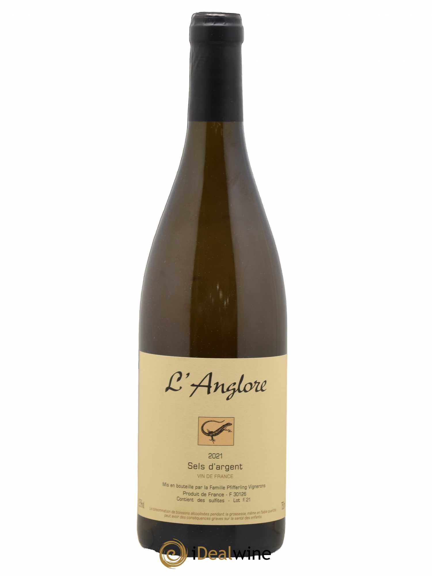 Vin de France Sels d'argent L'Anglore 2021 - Lot de 1 bouteille - 0