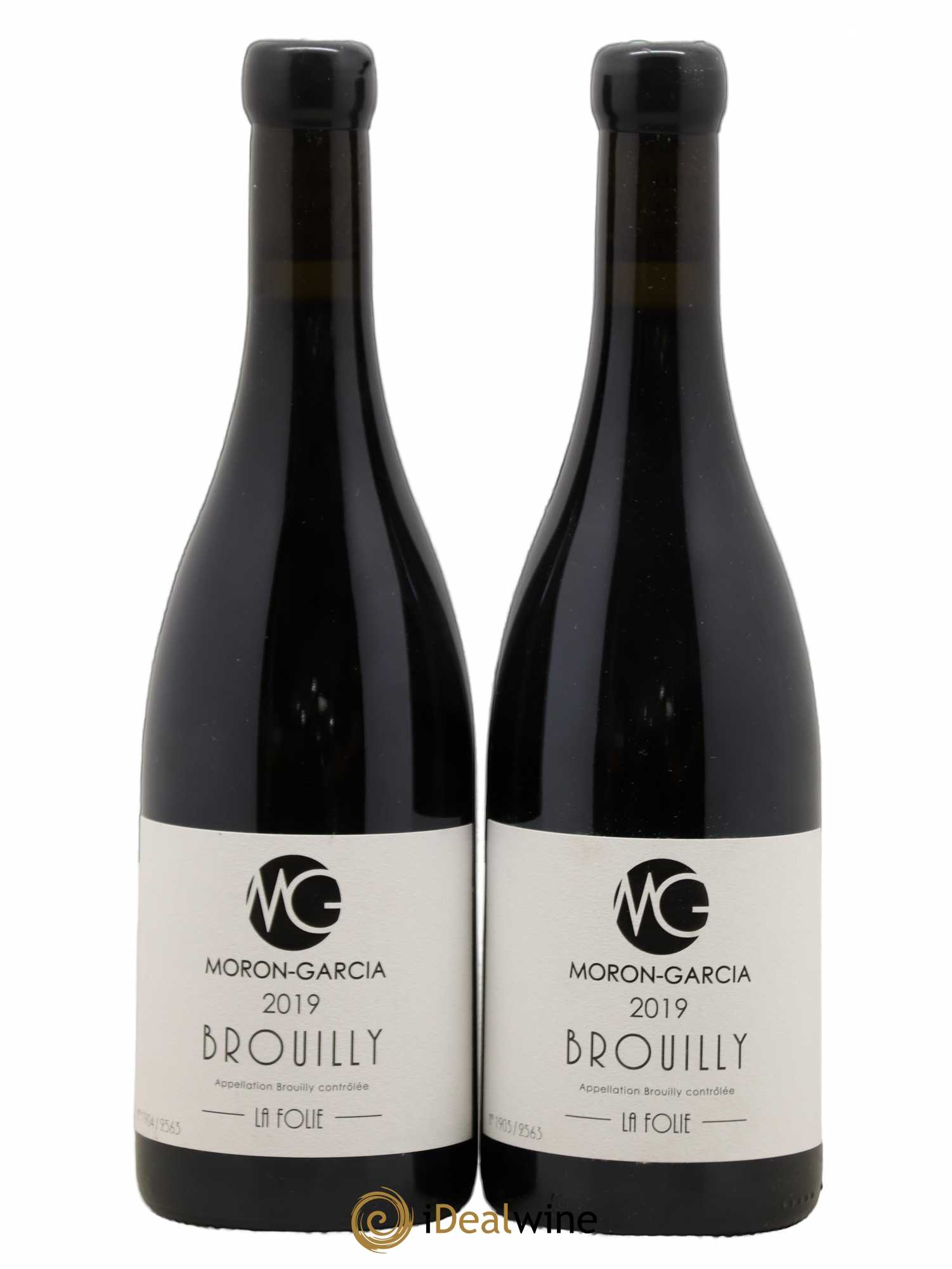 Brouilly La Folie Moron Garcia 2019 - Posten von 2 Flaschen - 0