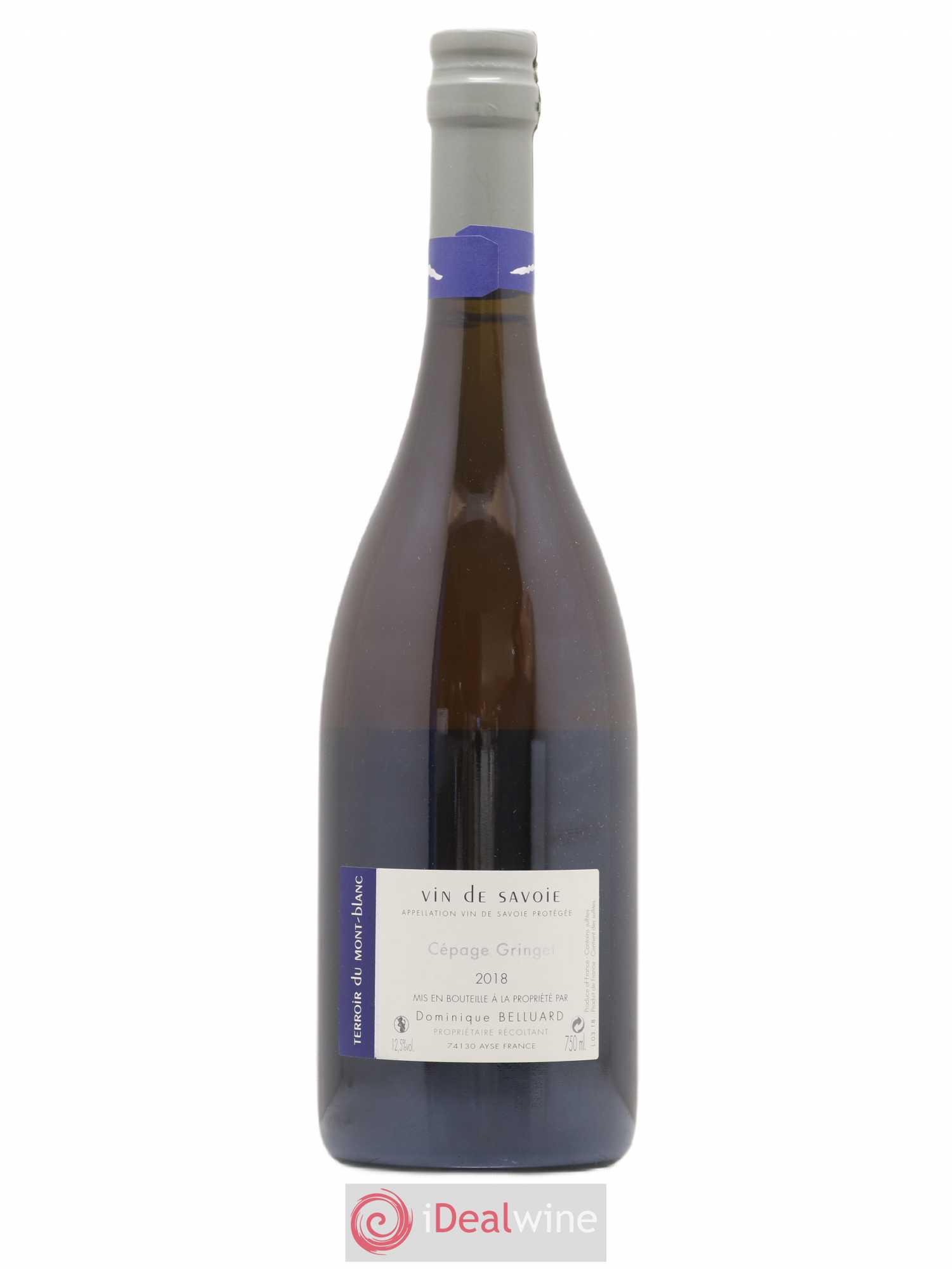 Vin de Savoie Pur Jus 100% Domaine Belluard 2018 - Lot de 1 bouteille - 1