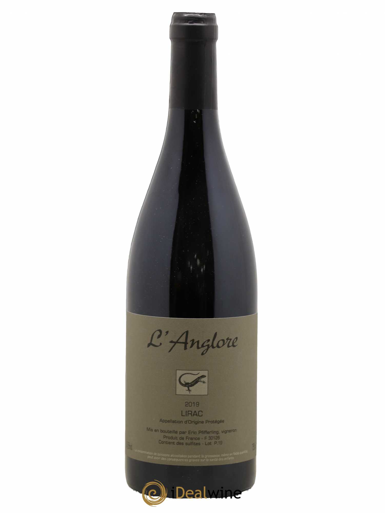 Lirac L'Anglore 2019 - Posten von 1 Flasche - 0