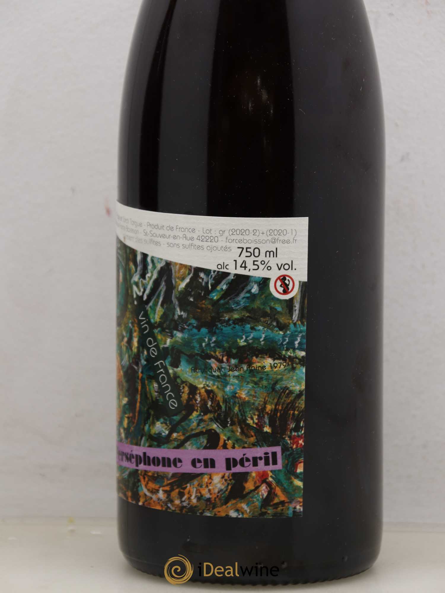 Vin de France Persephone en Peril Daniel Sage 2018/2019 - Lot de 2 bouteilles - 1