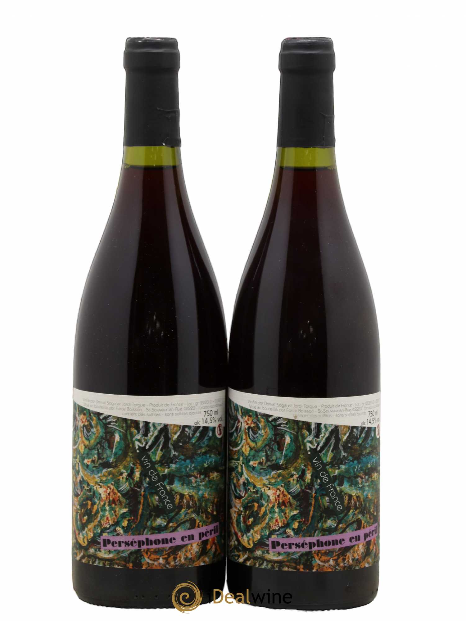 Vin de France Persephone en Peril Daniel Sage 2018/2019 - Lot de 2 bouteilles - 0